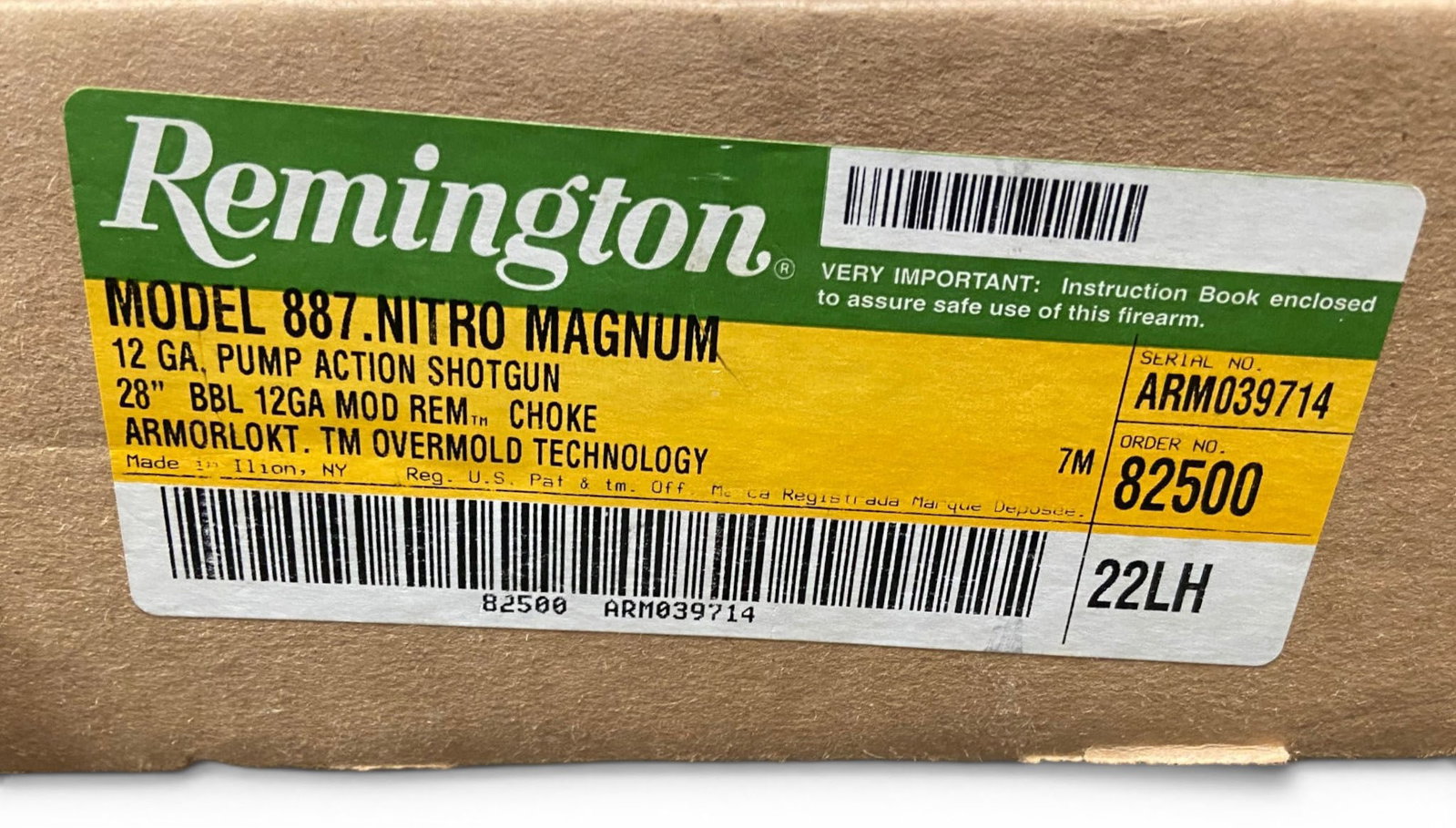 NIB Remington Model 887 Nitro Magnum 12 GA. Pump Action Shotgun - 4