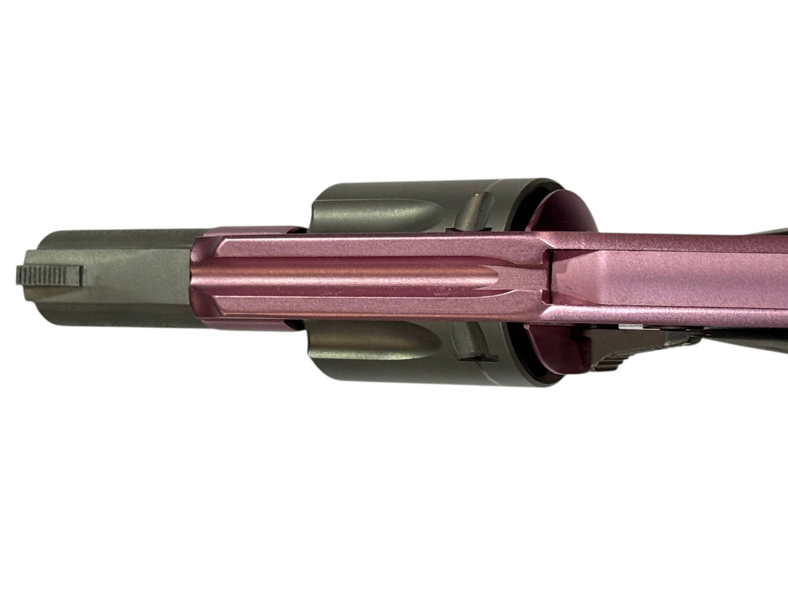 Excellent Charter Arms "The Pink Lady" Matte Pink Stainless .38 SPL. 2" Snub Nose Revolver - 5