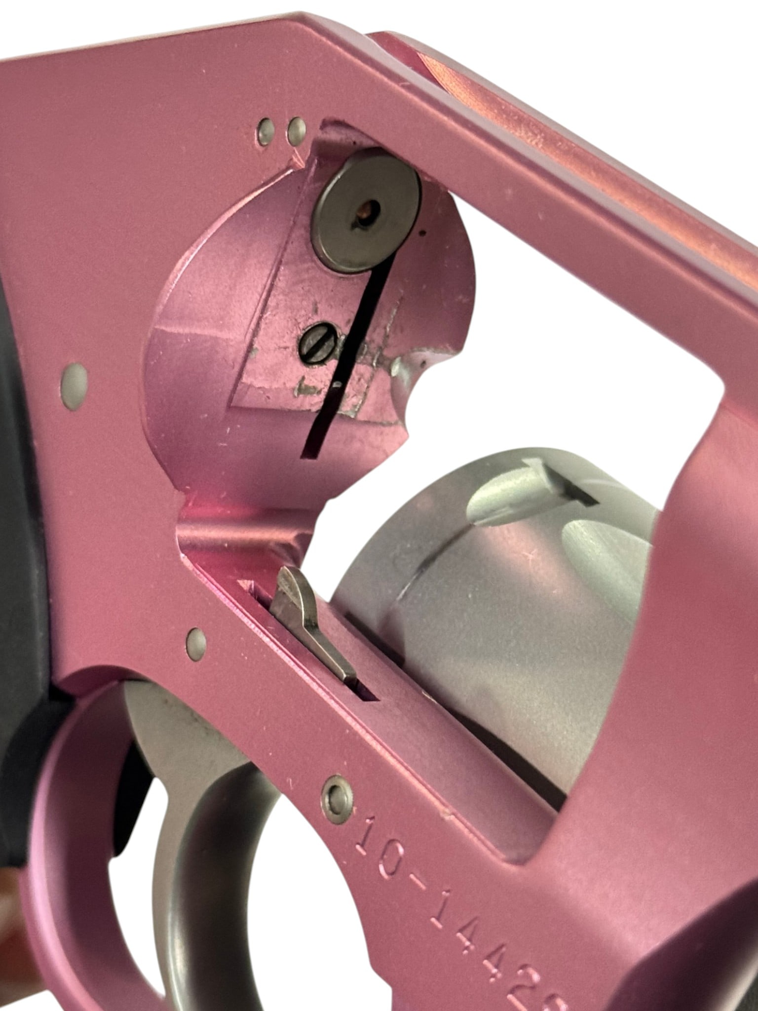 Excellent Charter Arms "The Pink Lady" Matte Pink Stainless .38 SPL. 2" Snub Nose Revolver - 9