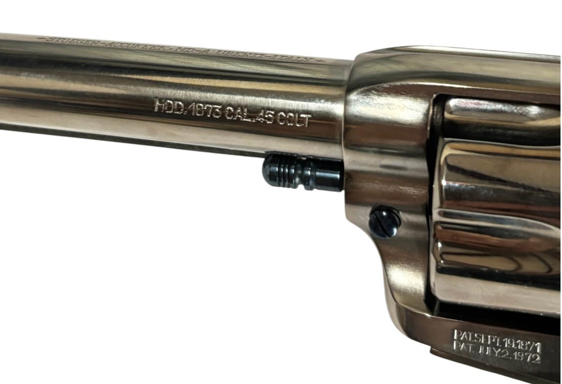 NIB Uberti Model 1873 Cattleman New Model “Doc” Lawman Series .45 LC Revolver - 16