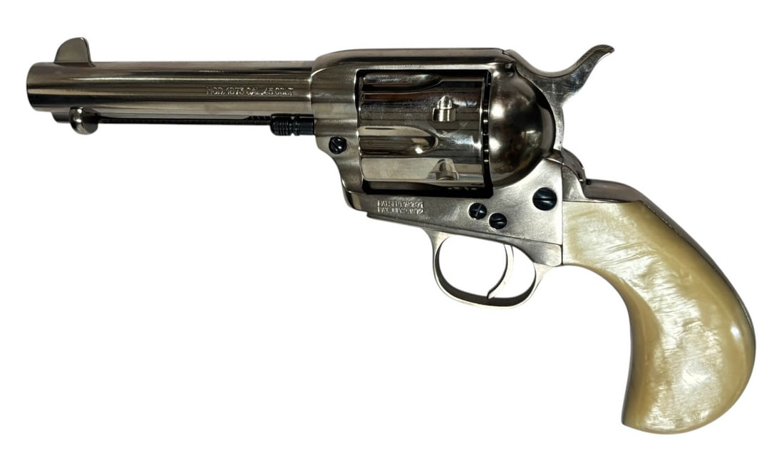 NIB Uberti Model 1873 Cattleman New Model “Doc” Lawman Series .45 LC Revolver - 5