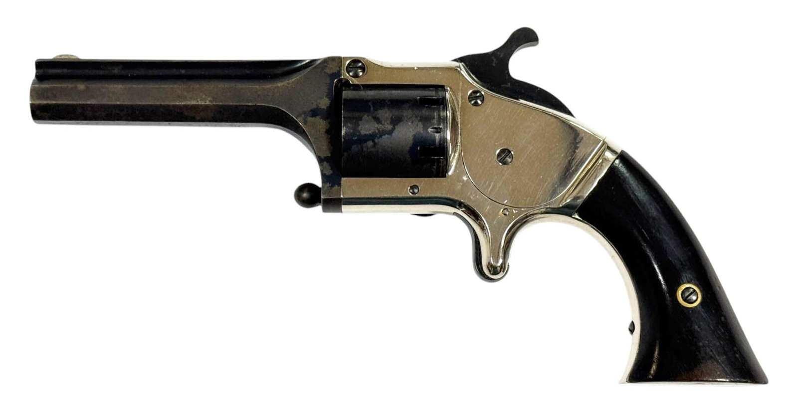 Excellent Scarce Antique 1860s Connecticut Arms .28 CAL. Cup-Fire Pocket Revolver - 3