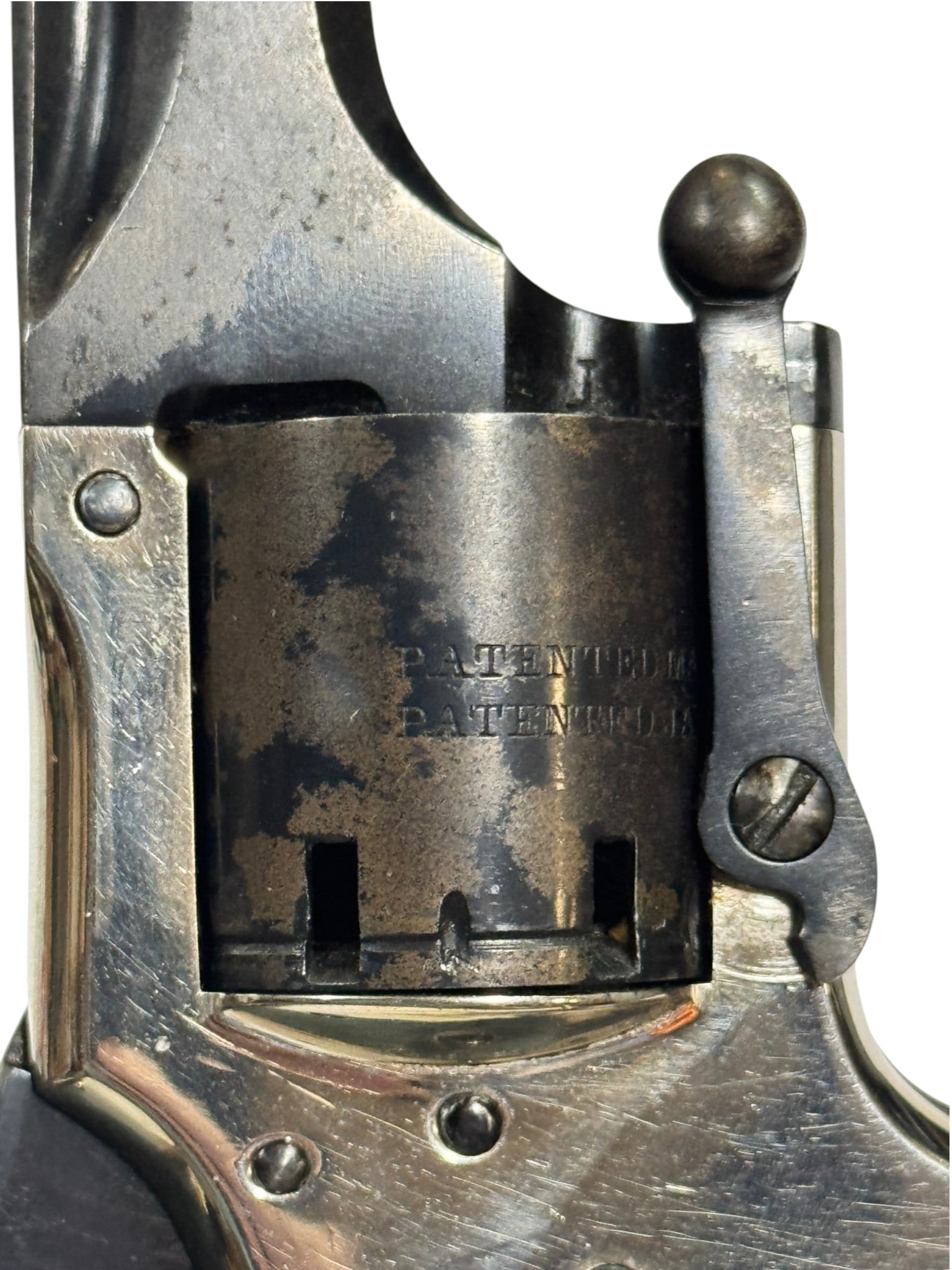 Excellent Scarce Antique 1860s Connecticut Arms .28 CAL. Cup-Fire Pocket Revolver - 5