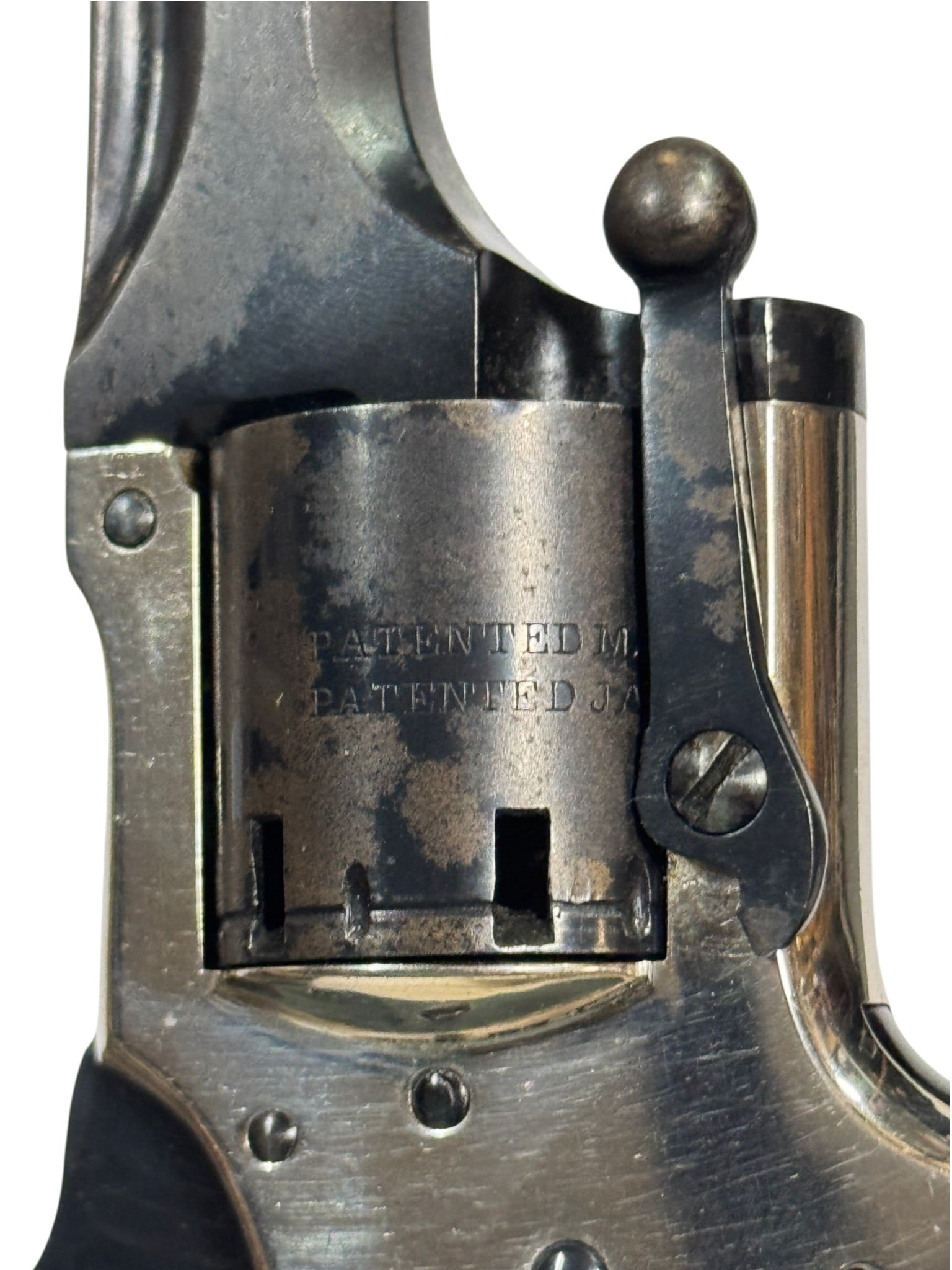 Excellent Scarce Antique 1860s Connecticut Arms .28 CAL. Cup-Fire Pocket Revolver - 6