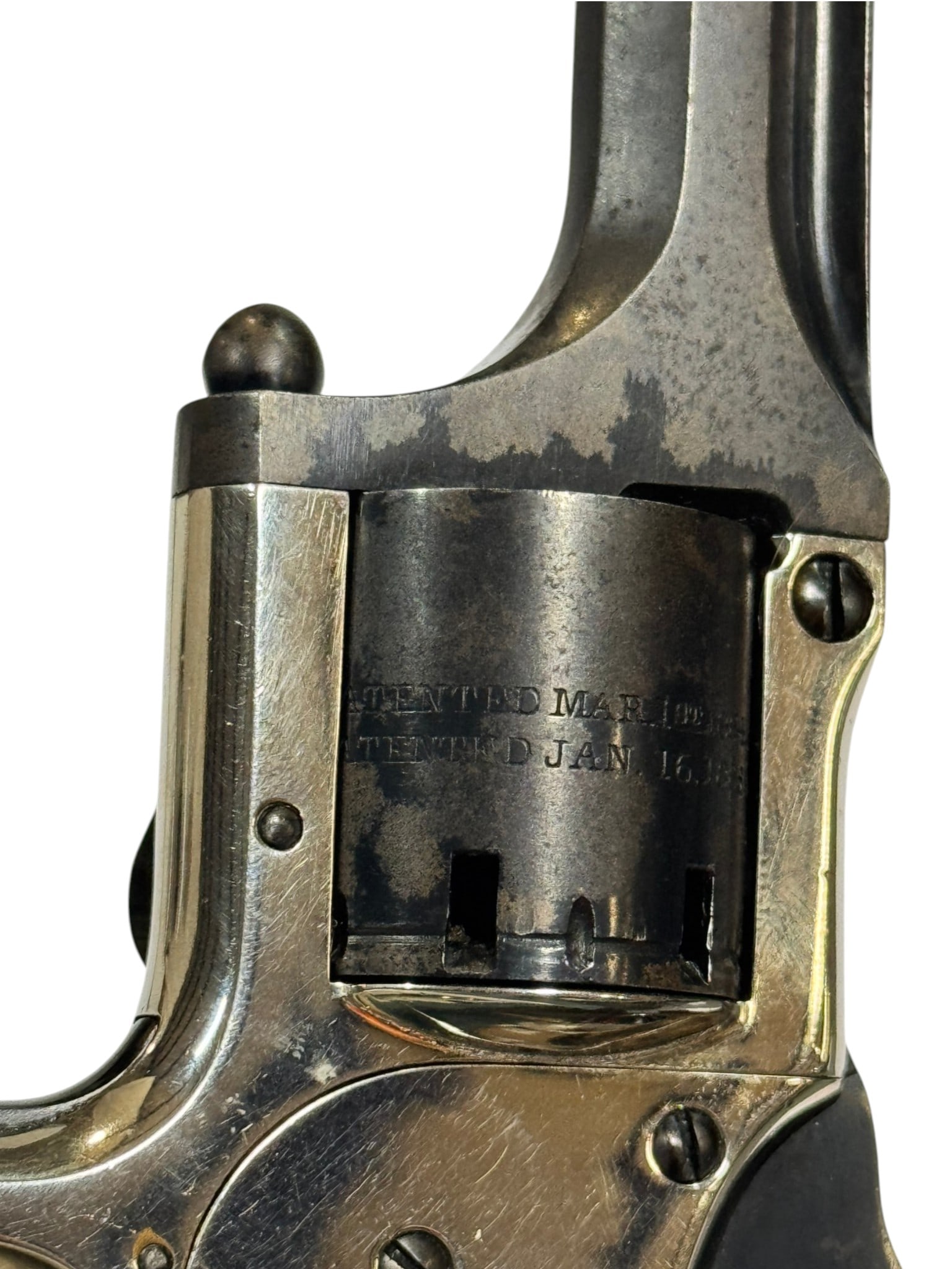 Excellent Scarce Antique 1860s Connecticut Arms .28 CAL. Cup-Fire Pocket Revolver - 7