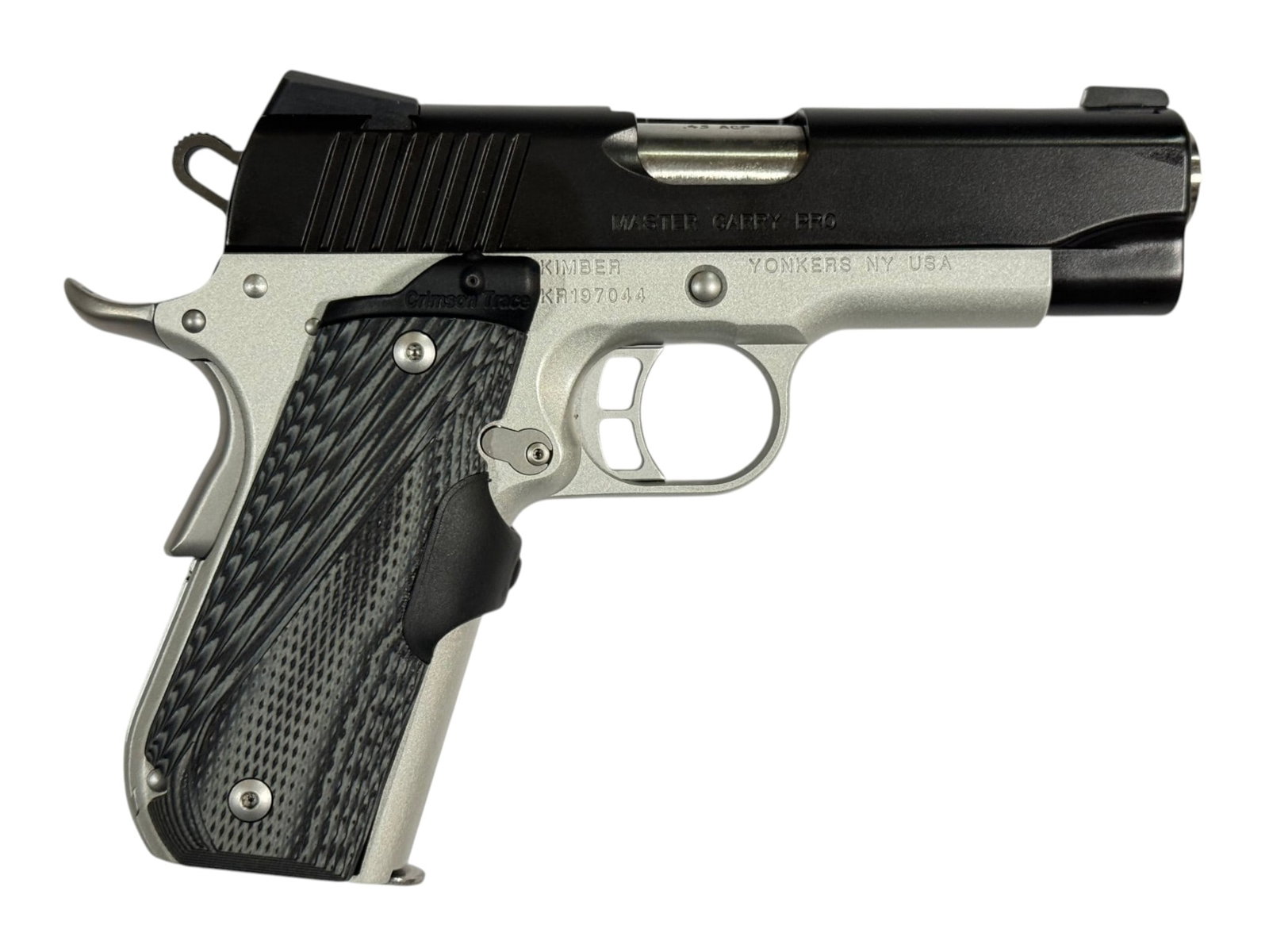 LNIB Kimber Master Carry Pro 1911 .45 ACP Semi-Automatic Pistol w/ Laser Grip - 6