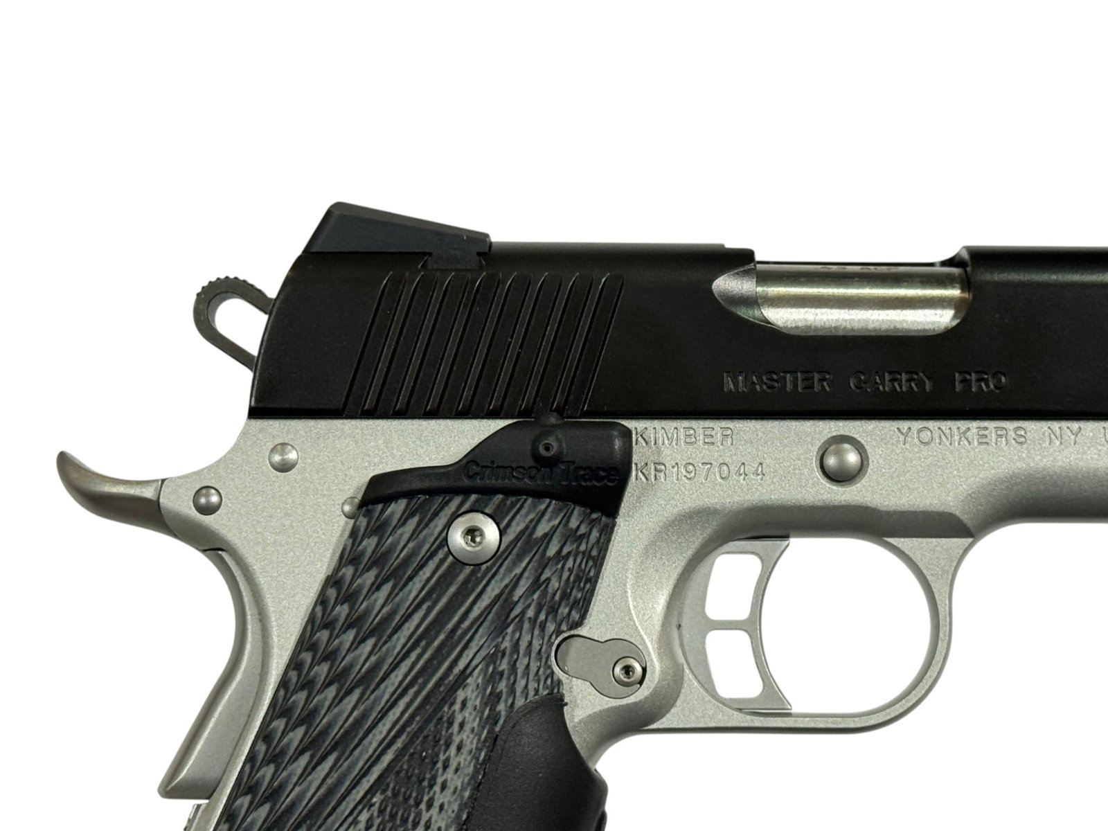 LNIB Kimber Master Carry Pro 1911 .45 ACP Semi-Automatic Pistol w/ Laser Grip - 7