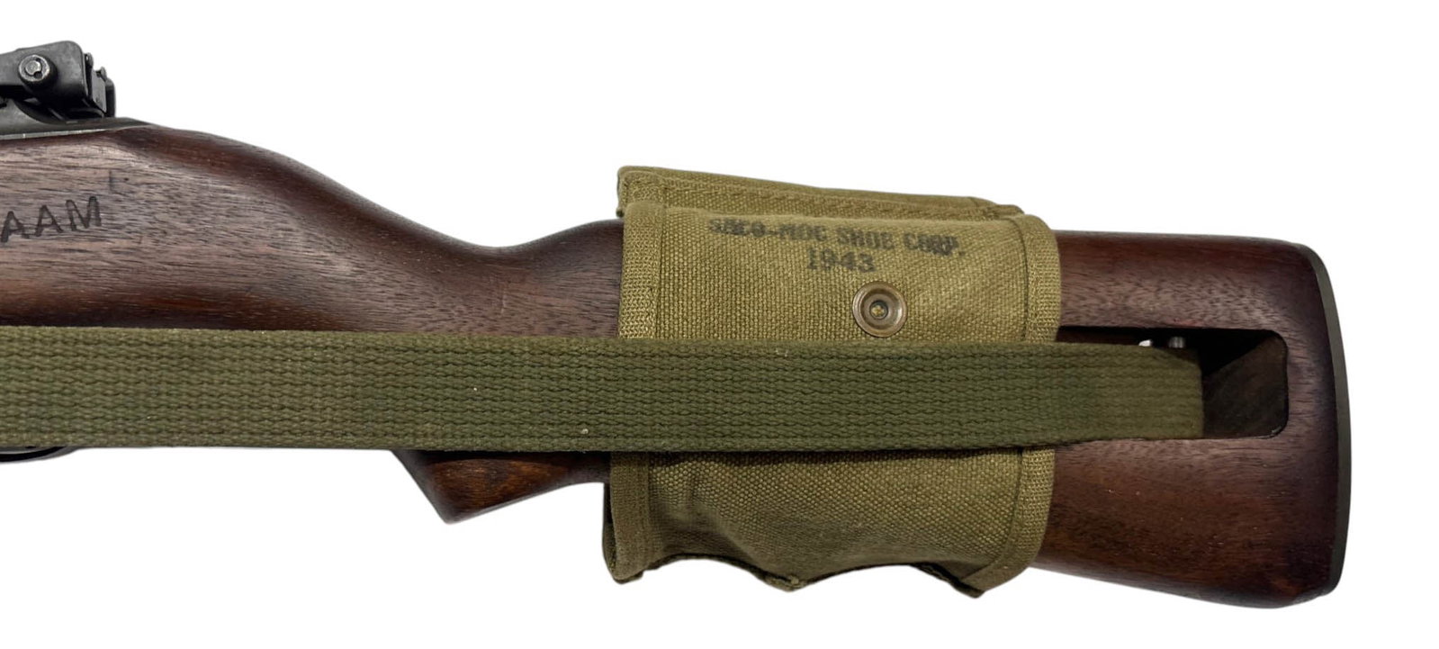 Excellent WWII 1943 Inland Div. M1 Carbine .30 CAL. Semi-Automatic Rifle with Manual & Rig - 10