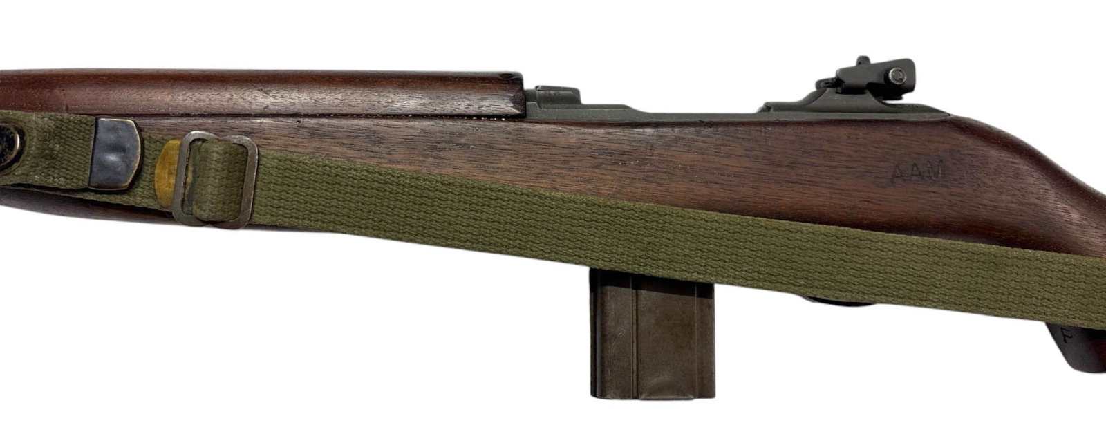 Excellent WWII 1943 Inland Div. M1 Carbine .30 CAL. Semi-Automatic Rifle with Manual & Rig - 11