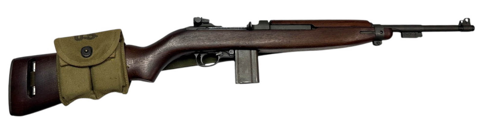 Excellent WWII 1943 Inland Div. M1 Carbine .30 CAL. Semi-Automatic Rifle with Manual & Rig - 2