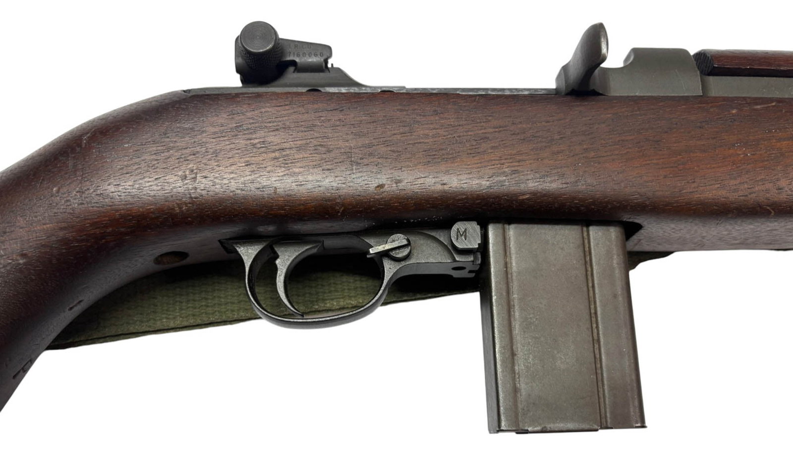Excellent WWII 1943 Inland Div. M1 Carbine .30 CAL. Semi-Automatic Rifle with Manual & Rig - 5