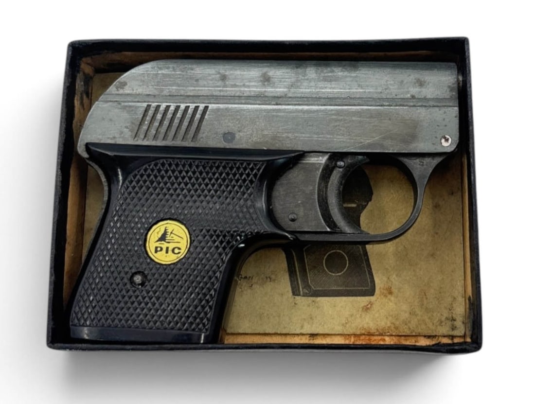 German PIC Model 6 (6mm) Starter Pistol in Original Box - 2
