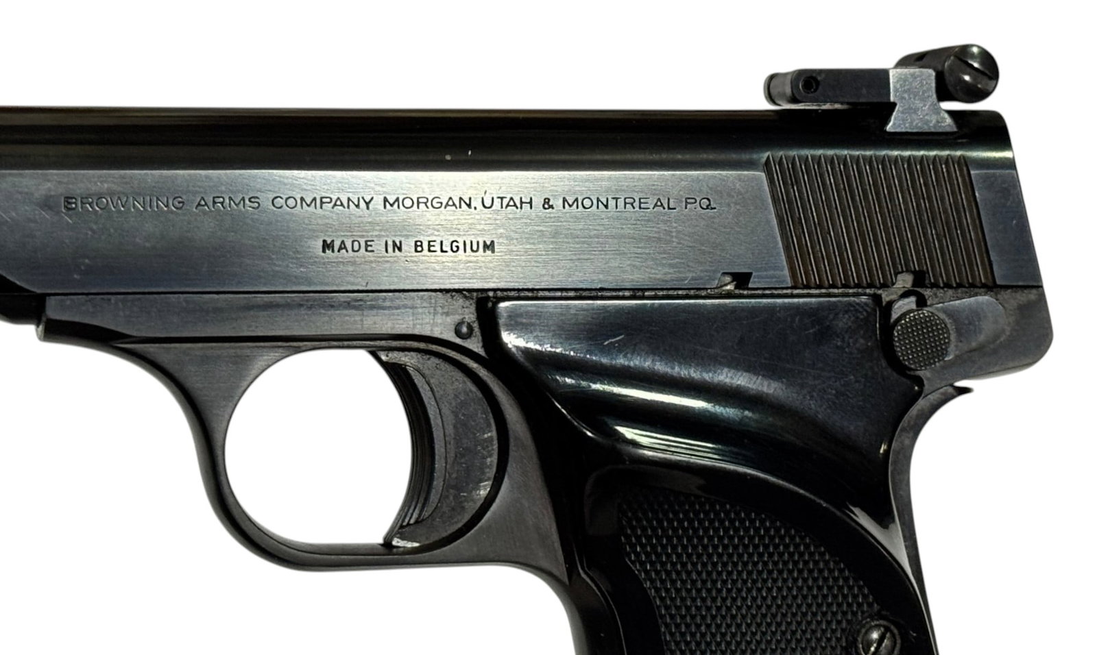 Excellent MINT Belgium FN Browning Model 10/71 Blued .380 ACP Semi-Automatic Pistol - 4