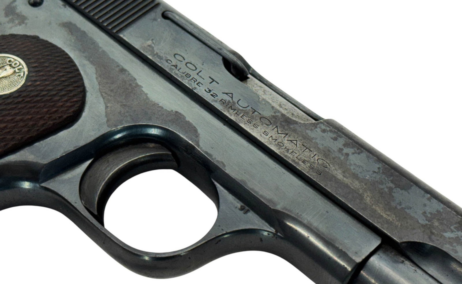 1928 Colt M1903 Hammerless .32 ACP Semi-Automatic Pistol - 4