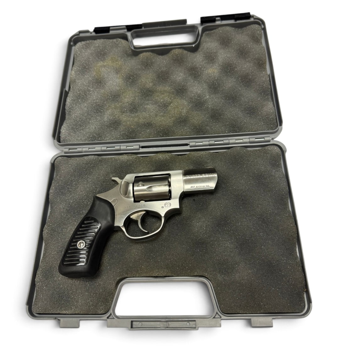 Excellent 1st 1994 Revolver Ruger SP101 .357 MAGNUM Stainless 2" Revolver w/ Case - 14