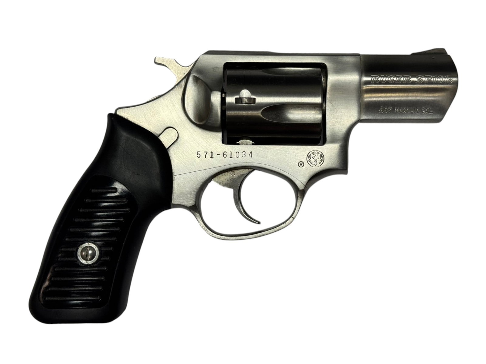 Excellent 1st 1994 Revolver Ruger SP101 .357 MAGNUM Stainless 2" Revolver w/ Case - 2