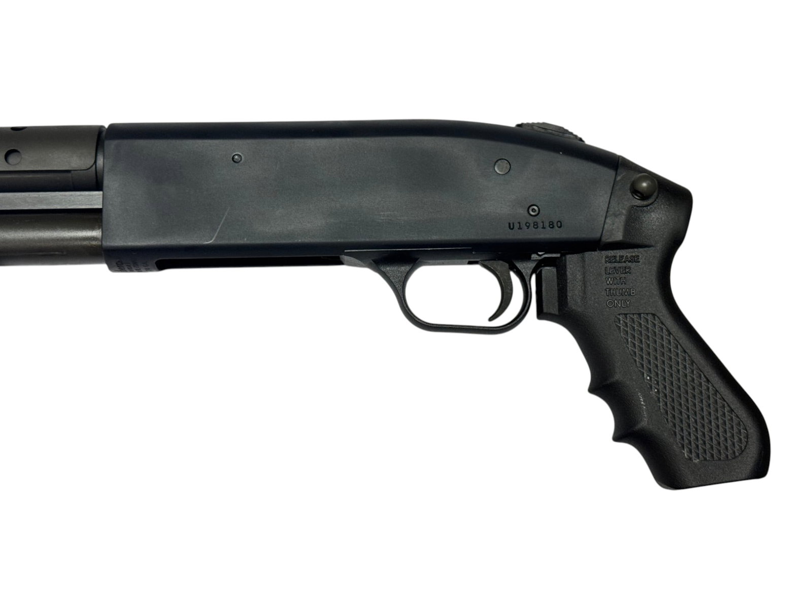 Excellent Mossberg Model 500 Pump Action 20 GA. Home Defense Shotgun w/ Flashlight - 8