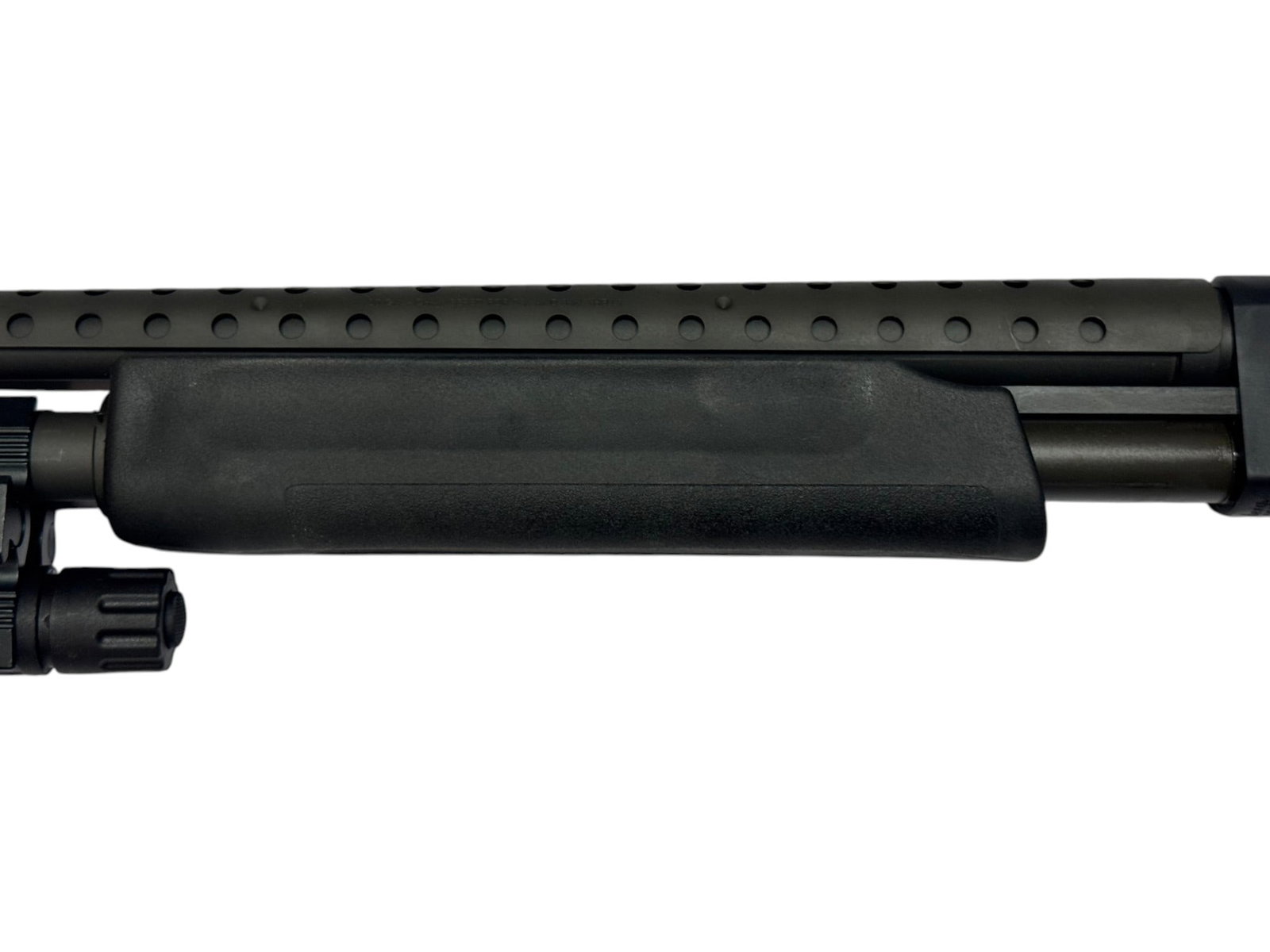 Excellent Mossberg Model 500 Pump Action 20 GA. Home Defense Shotgun w/ Flashlight - 9