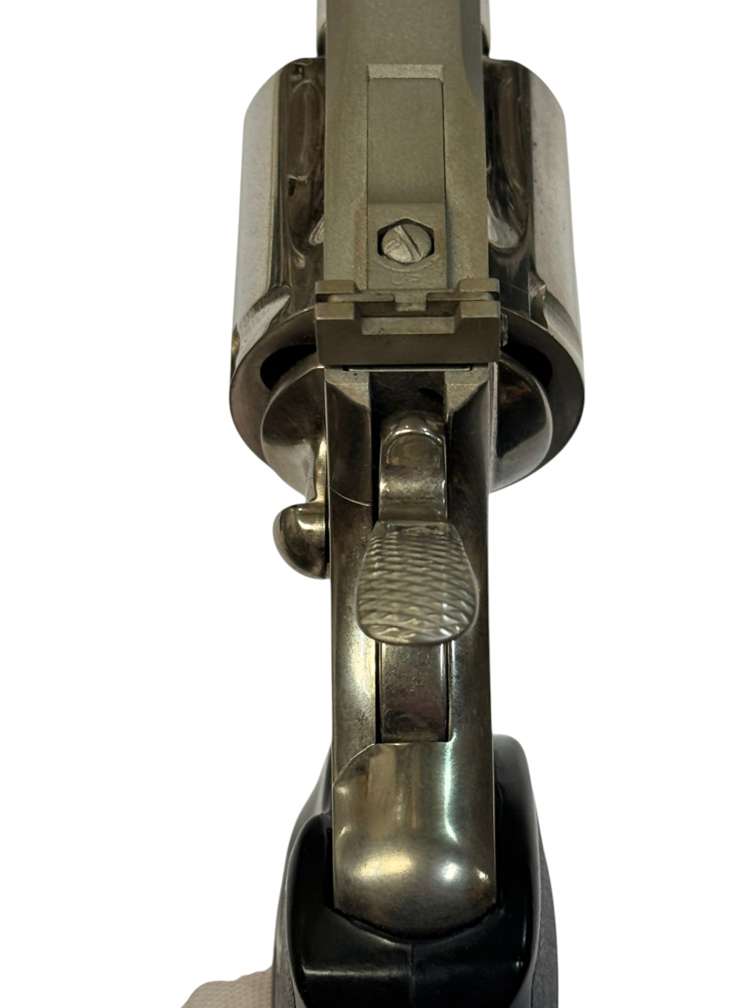 Excellent 1970 Colt Python 6" Nickel .357 MAGNUM Revolver - 11