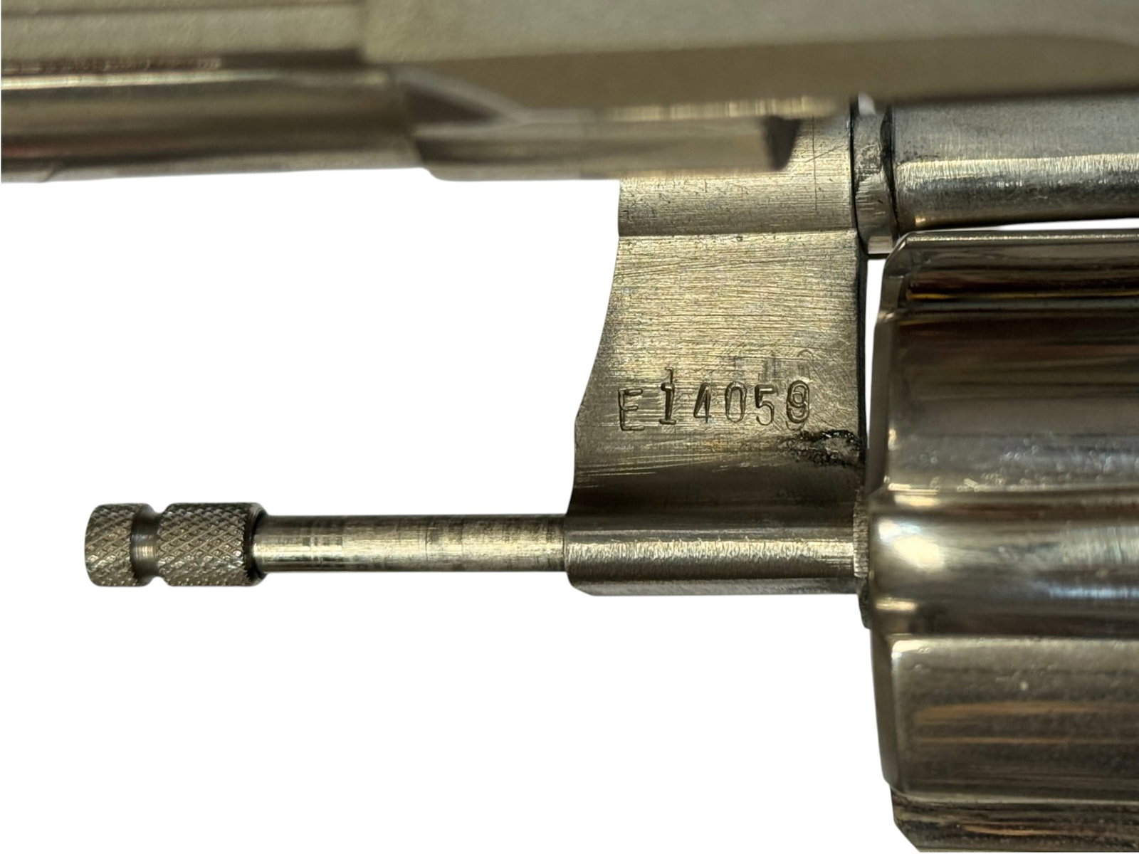Excellent 1970 Colt Python 6" Nickel .357 MAGNUM Revolver - 4
