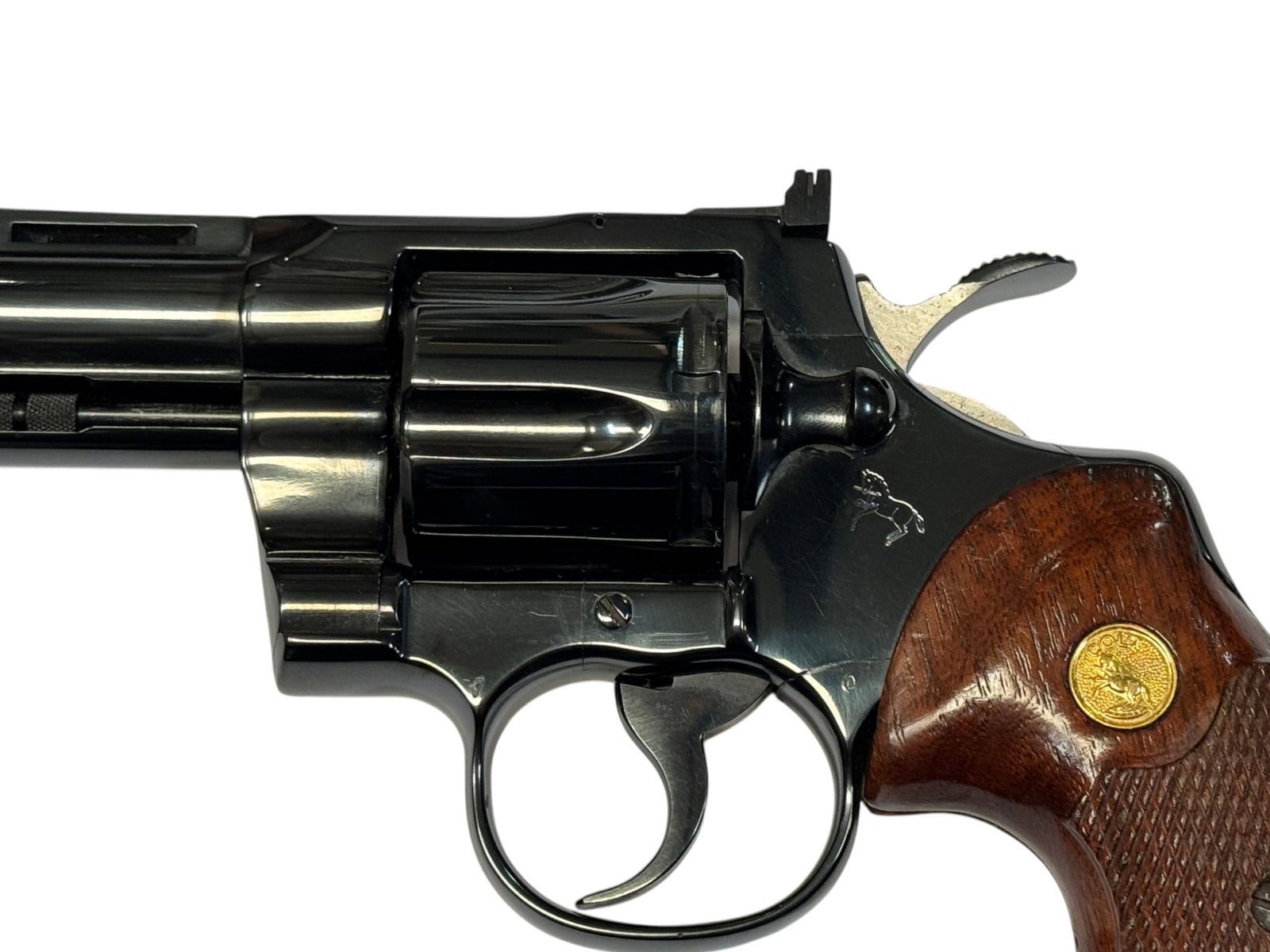 Excellent 1975 Colt Python 6" Blued .357 MAGNUM Revolver - 5