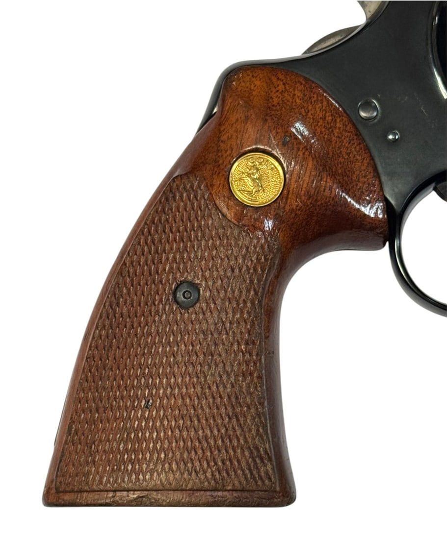 Excellent 1975 Colt Python 6" Blued .357 MAGNUM Revolver - 8