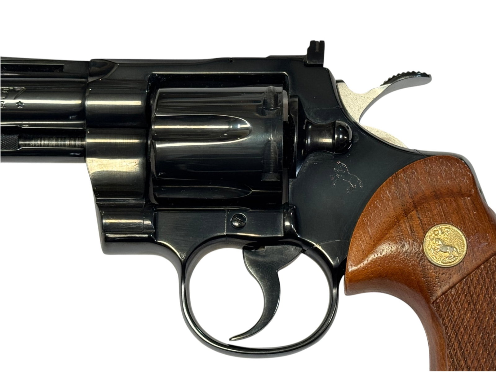 Excellent 1976 Colt Python 4" Blued .357 MAGNUM Revolver - 5