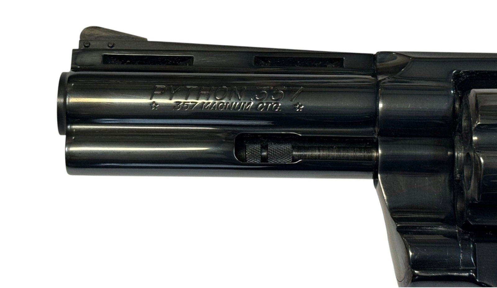 Excellent 1976 Colt Python 4" Blued .357 MAGNUM Revolver - 6