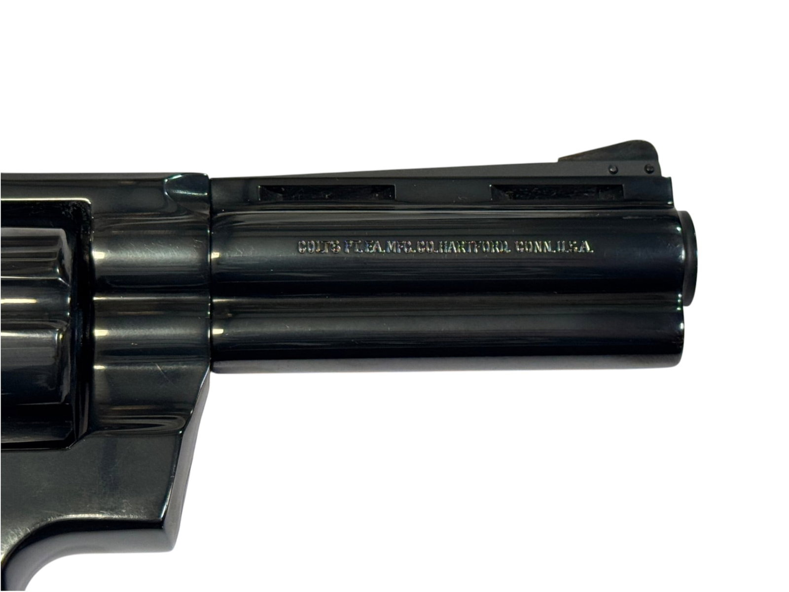 Excellent 1976 Colt Python 4" Blued .357 MAGNUM Revolver - 9