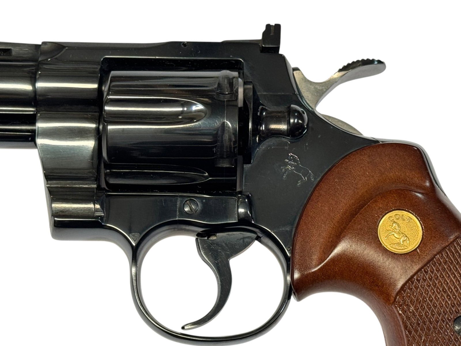 Excellent 1978 Colt Python 4" Blued .357 MAGNUM Revolver - 5