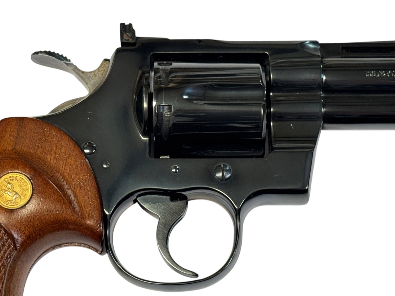 Excellent 1978 Colt Python 4" Blued .357 MAGNUM Revolver - 9