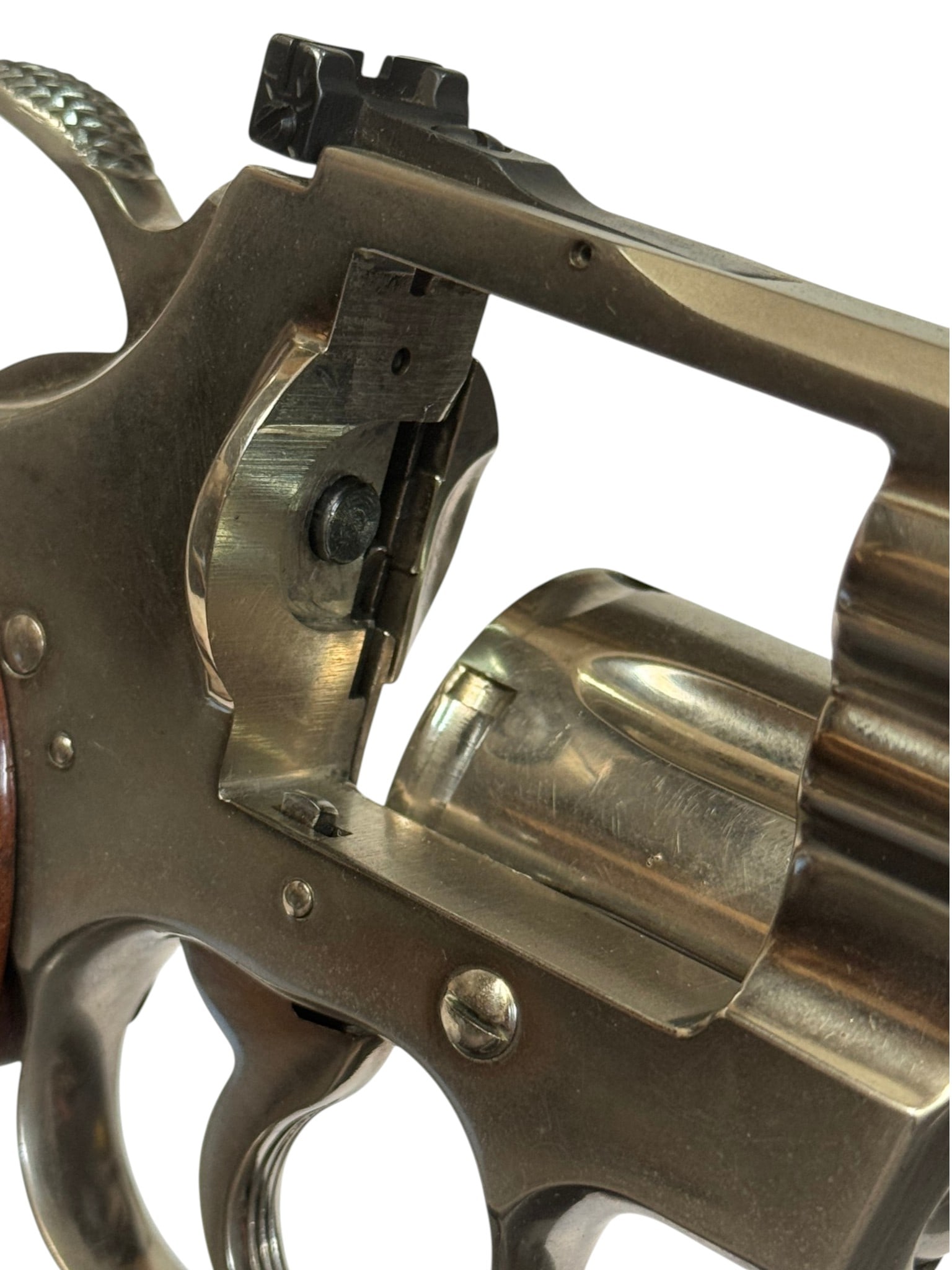 Excellent 1979 Colt Python 4" Bright Nickel .357 MAGNUM Revolver - 19