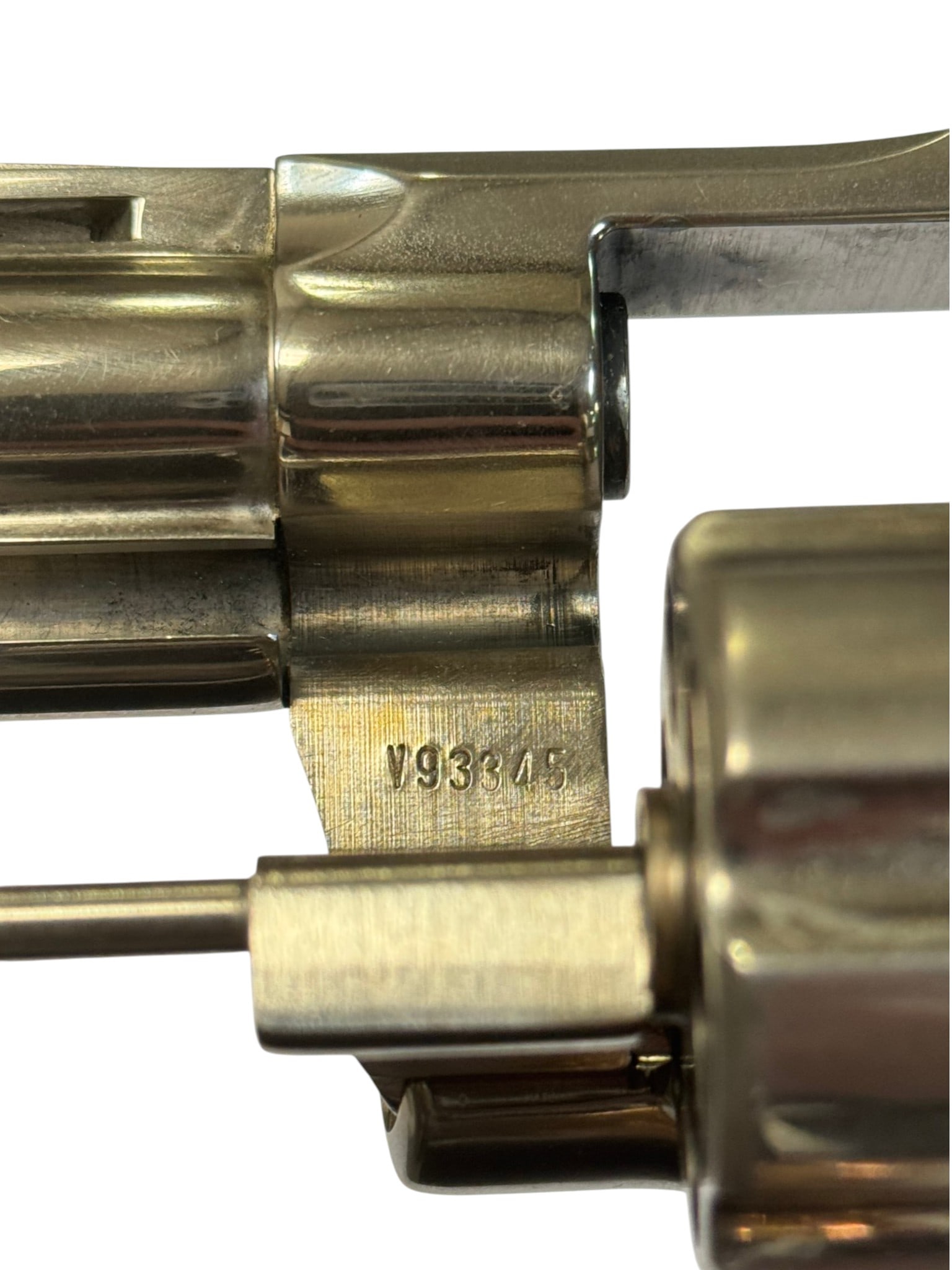 Excellent 1980 Colt Python 4" Nickel .357 MAGNUM Revolver - 3