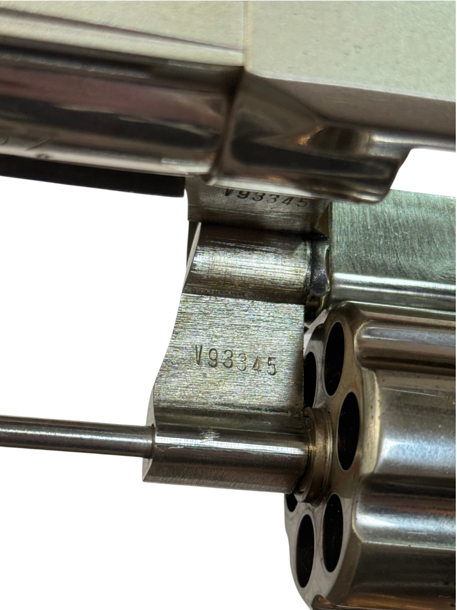 Excellent 1980 Colt Python 4" Nickel .357 MAGNUM Revolver - 4