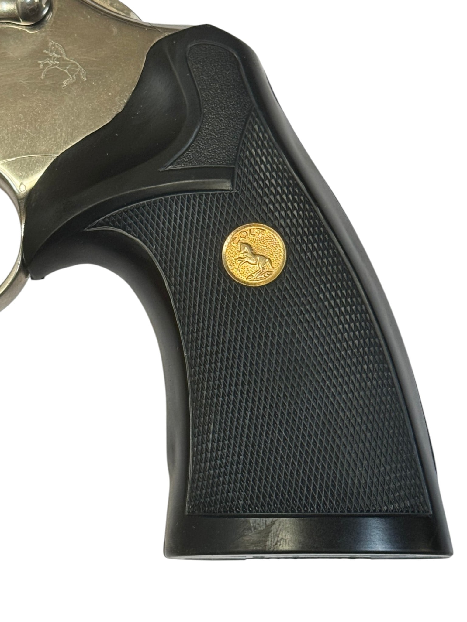 Excellent 1980 Colt Python 4" Nickel .357 MAGNUM Revolver - 5