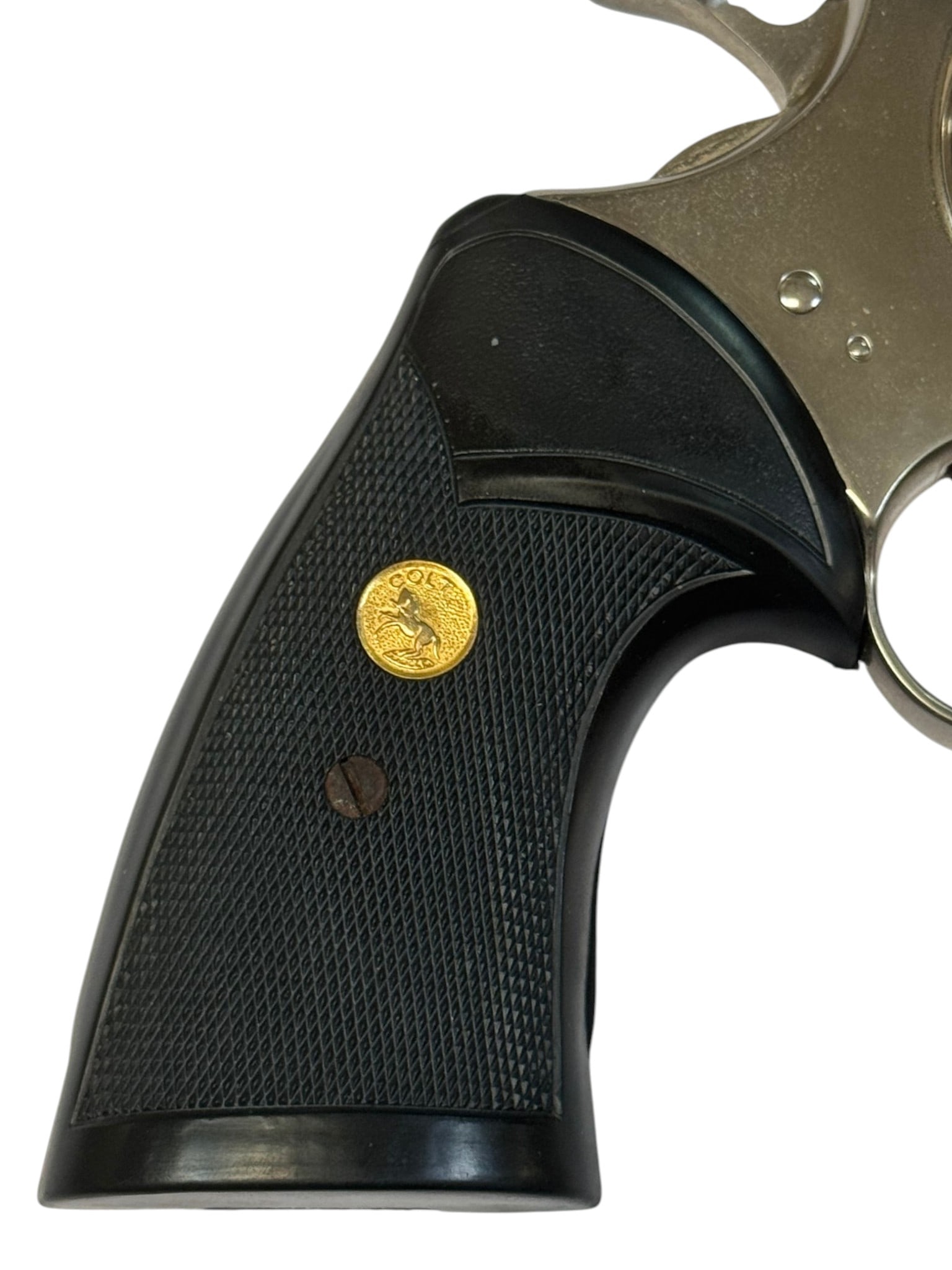 Excellent 1980 Colt Python 4" Nickel .357 MAGNUM Revolver - 8