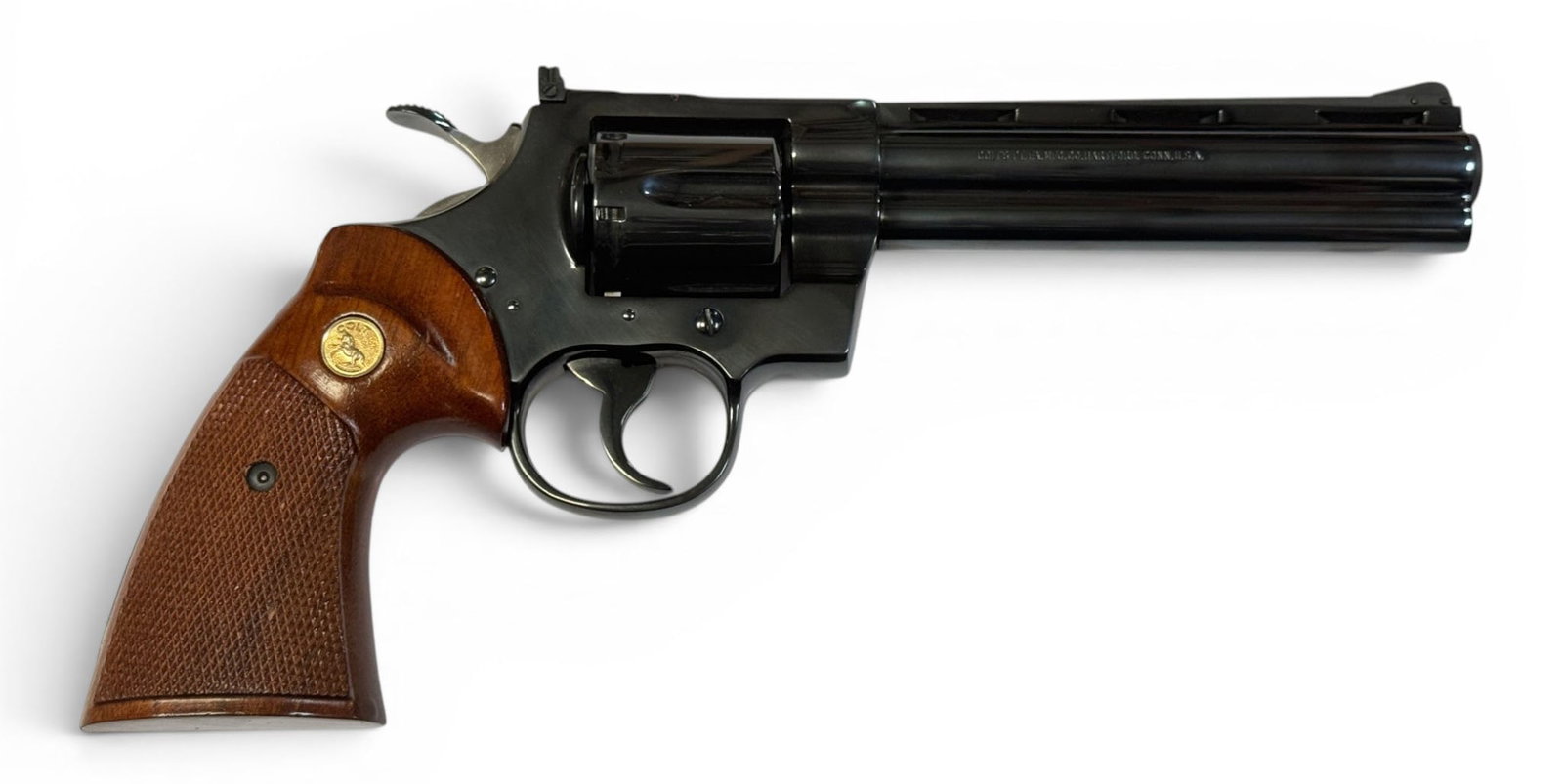 Excellent 1981 Colt Python 6" Blued .357 MAGNUM Revolver - 2