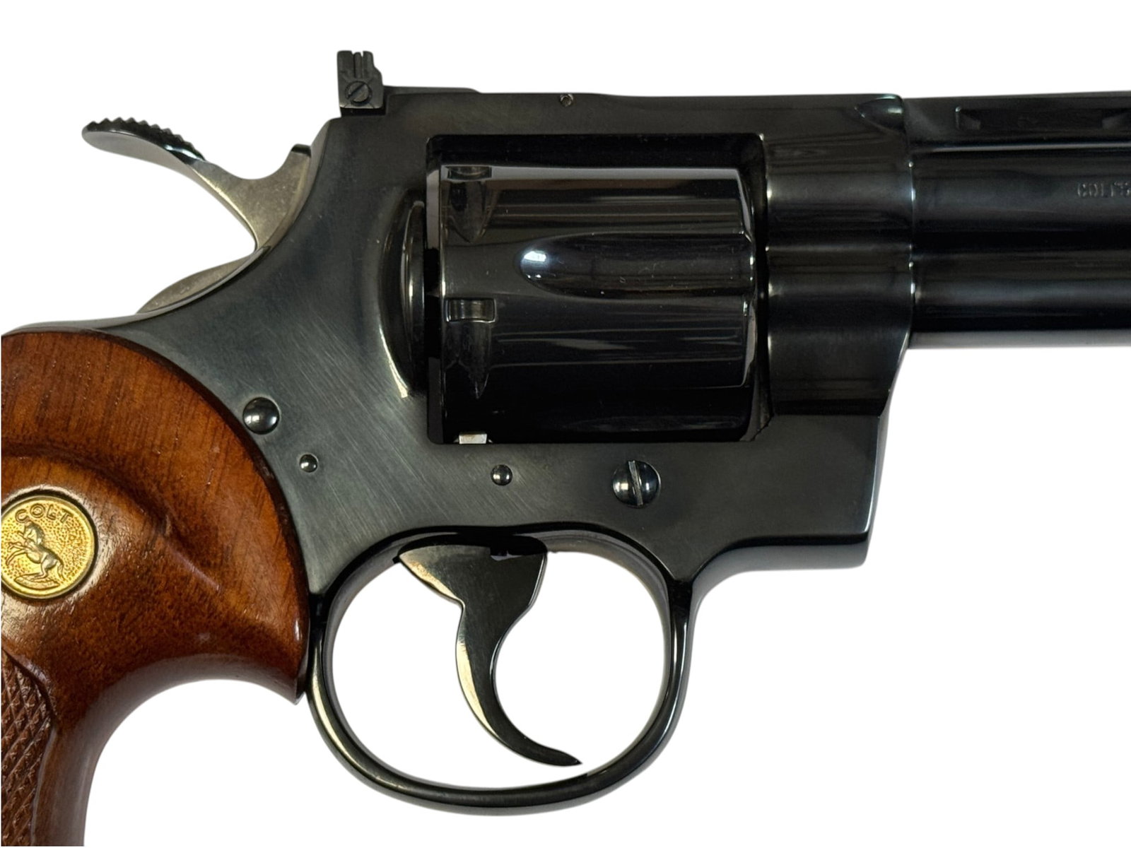 Excellent 1981 Colt Python 6" Blued .357 MAGNUM Revolver - 9
