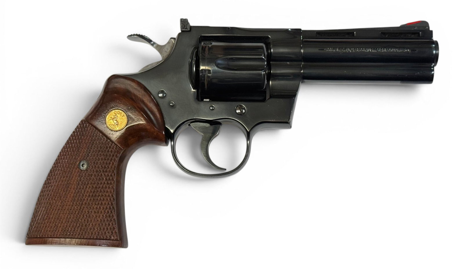 Excellent 1987 Colt Python 4" Blued .357 MAGNUM Revolver - 2