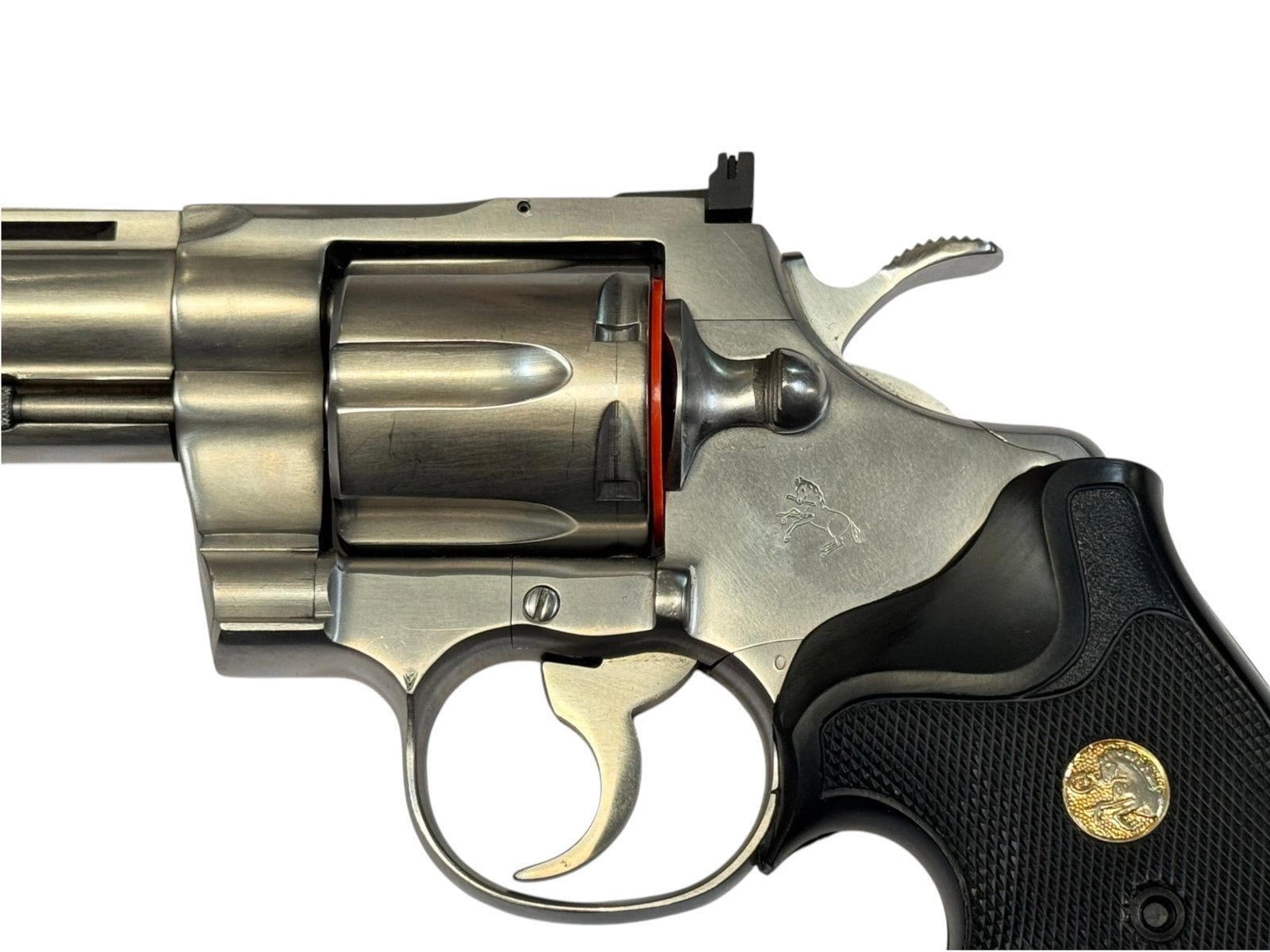 Excellent 1992 Colt Python 6" Stainless .357 MAGNUM Revolver - 5