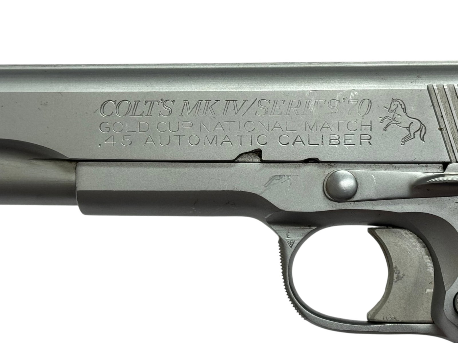 RARE 1977 Colt Gold Cup NM Series 70 “Pachmayr Combat Special” .45 ACP 1911 Pistol w/ Sw - 5