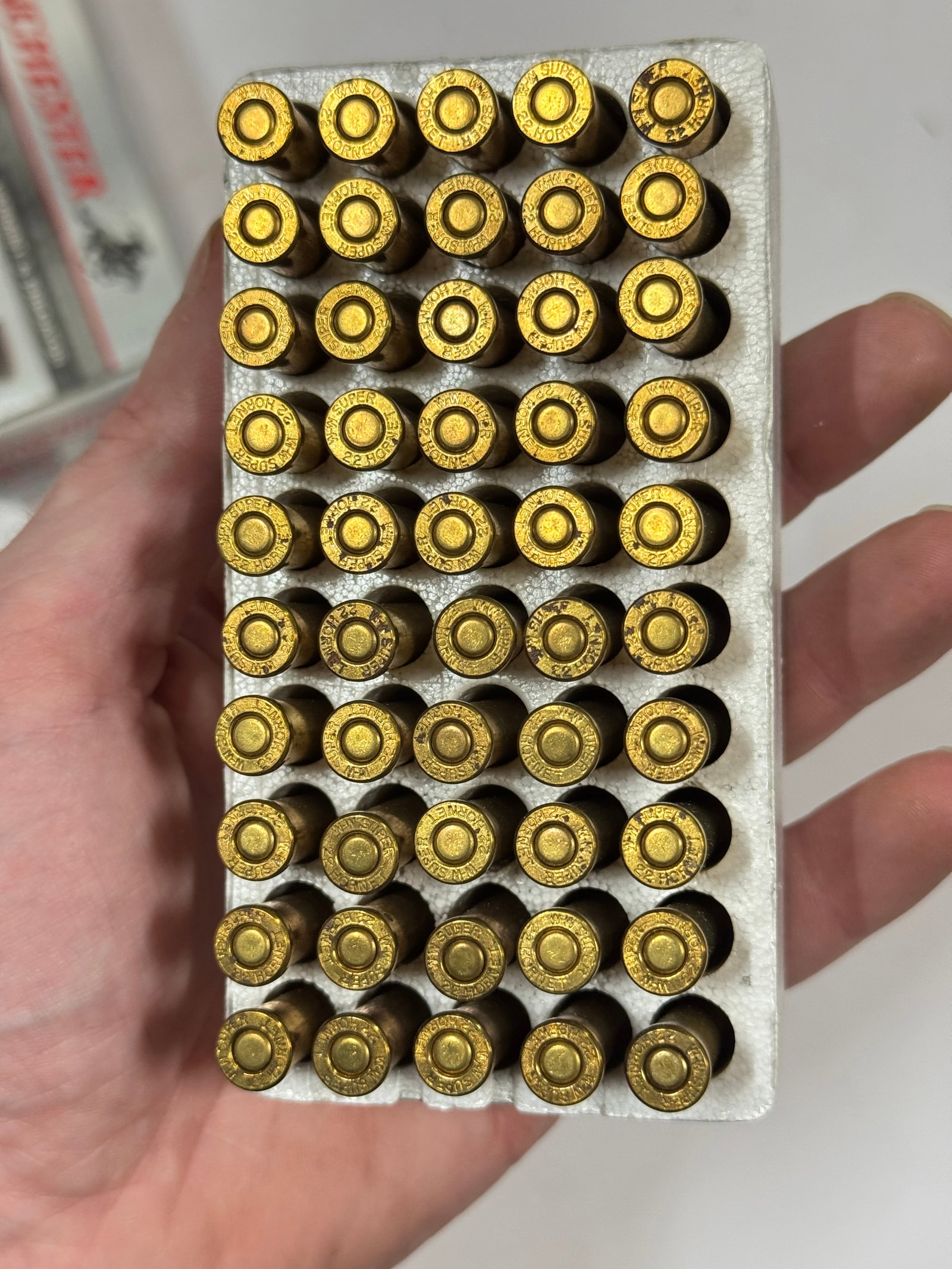 NIB 50rds. of .22 HORNET 46gr. JHP Winchester Super-X Ammunition - 3