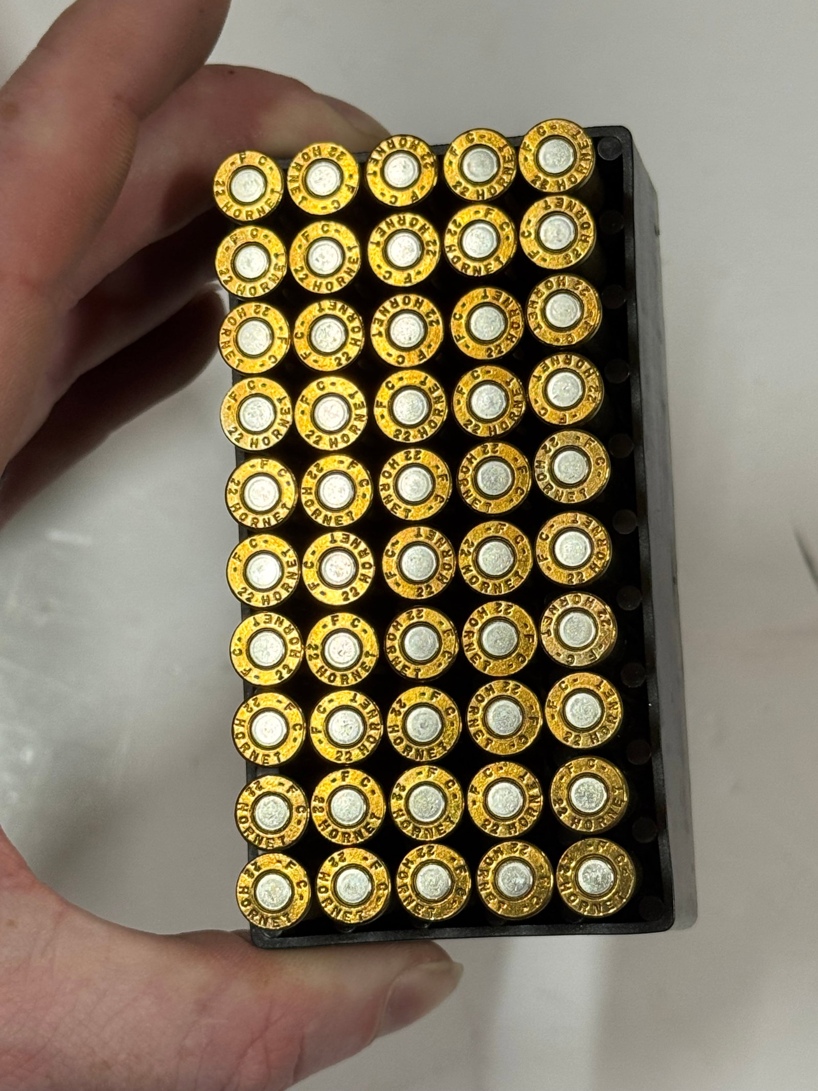 NIB 50rds. of .22 HORNET 30gr. Speer TNT Green HP Federal Premium Ammunition - 3