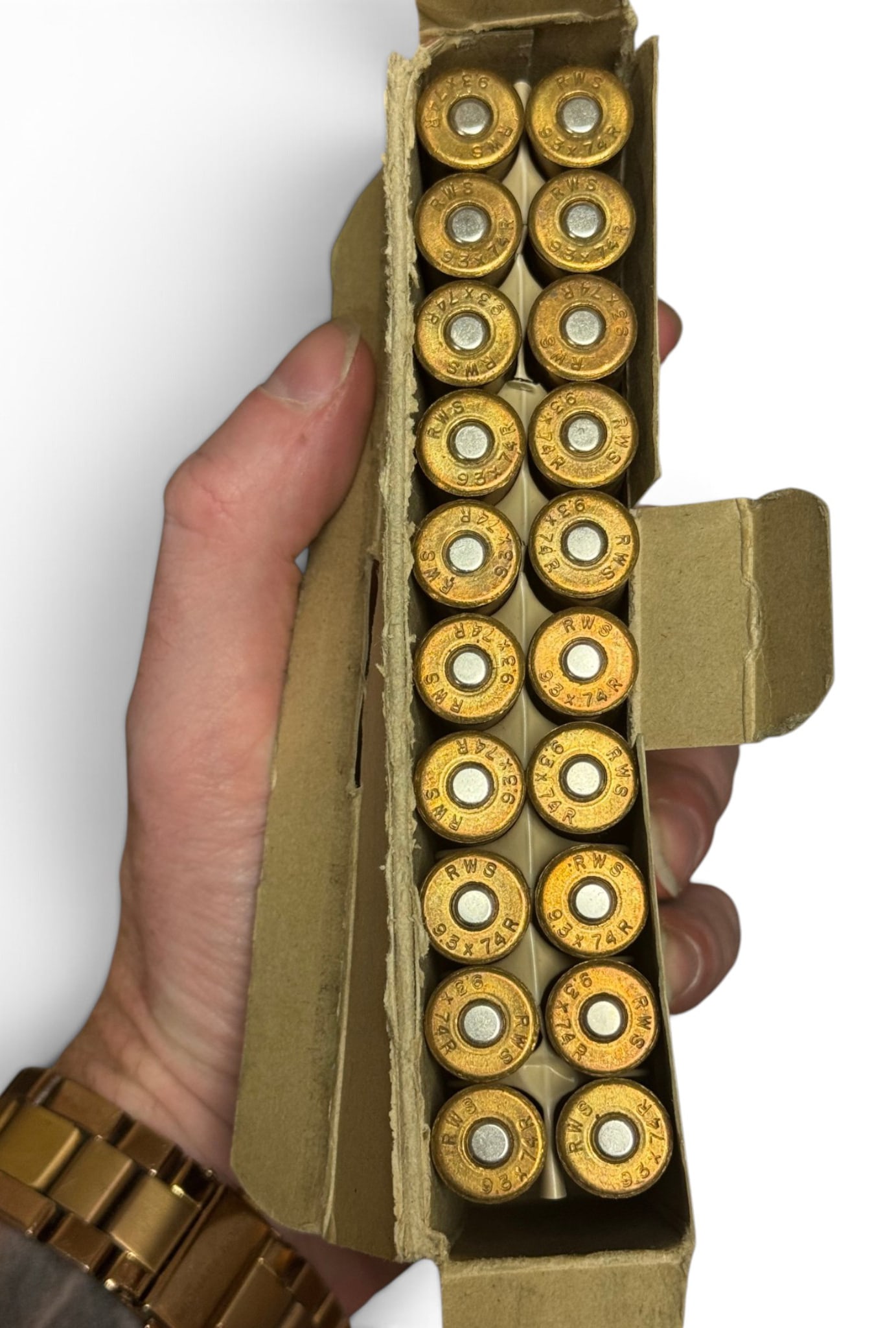 NIB Vintage Collectible German 20rds. of 9.3x74r 258gr.Buchsenpatronen Ammunition - 3
