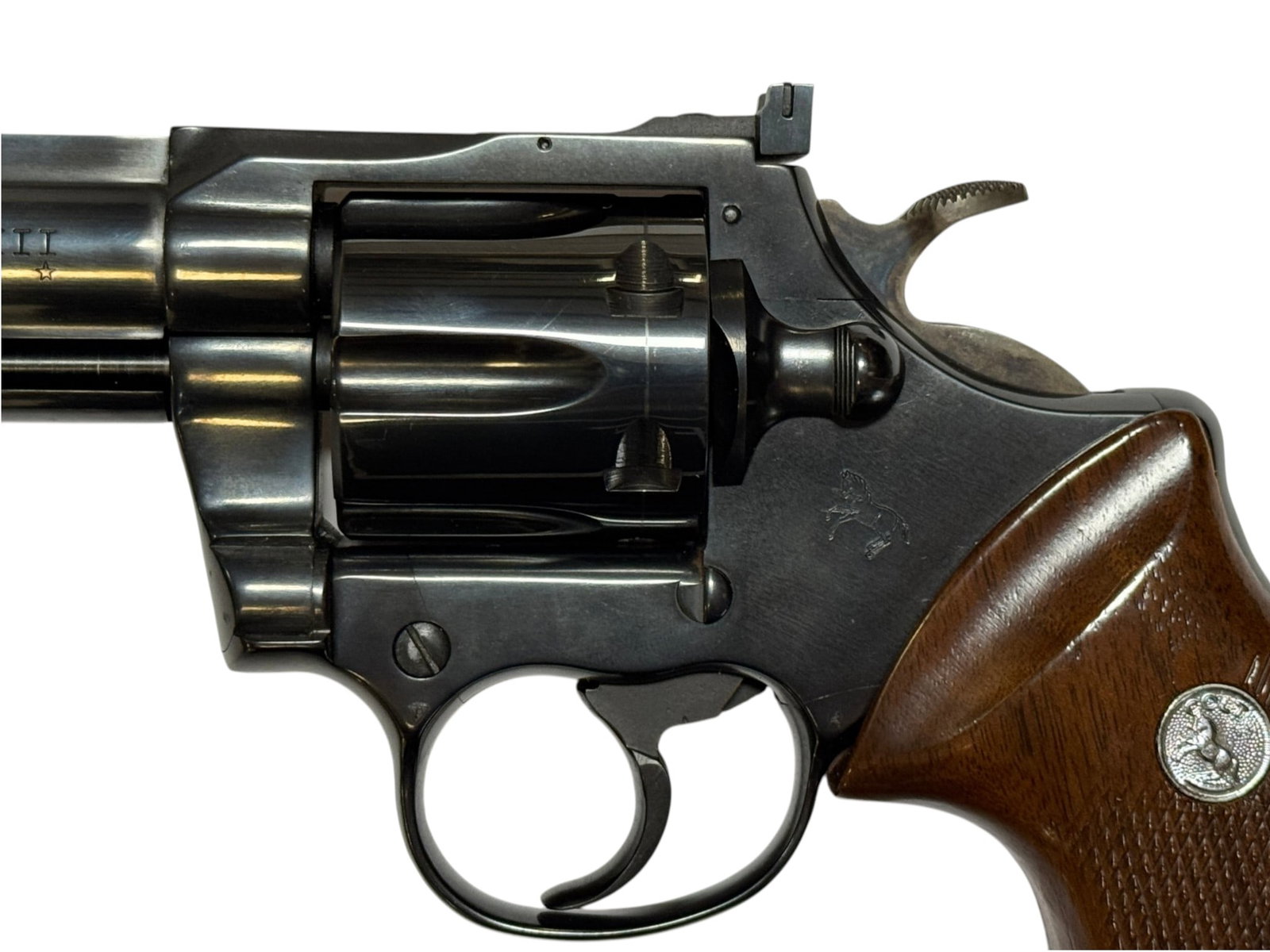 Excellent 1976 Colt Trooper MK. III 6" Blued .357 MAGNUM in Factory Styrofoam Insert - 13