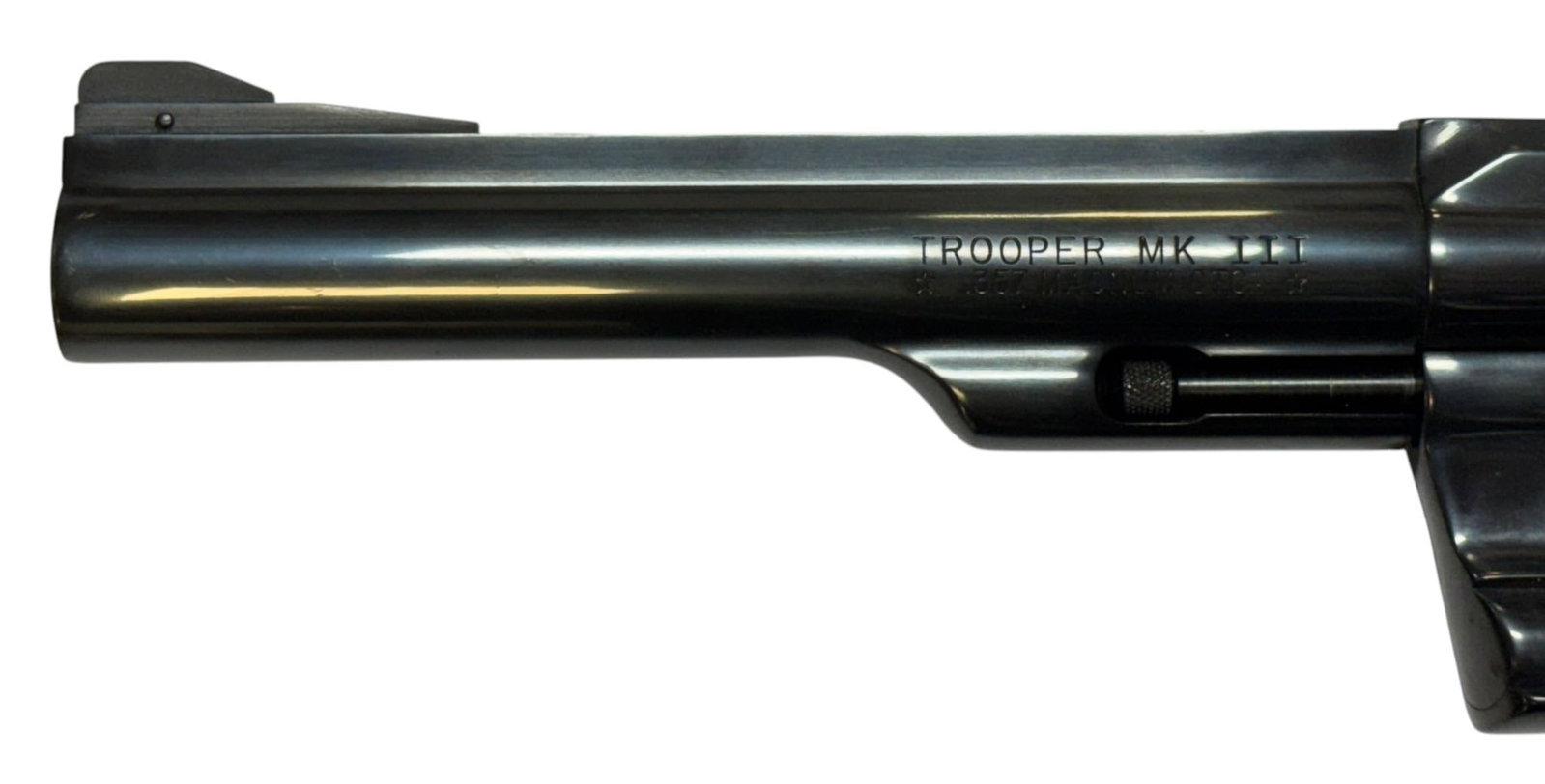 Excellent 1976 Colt Trooper MK. III 6" Blued .357 MAGNUM in Factory Styrofoam Insert - 14