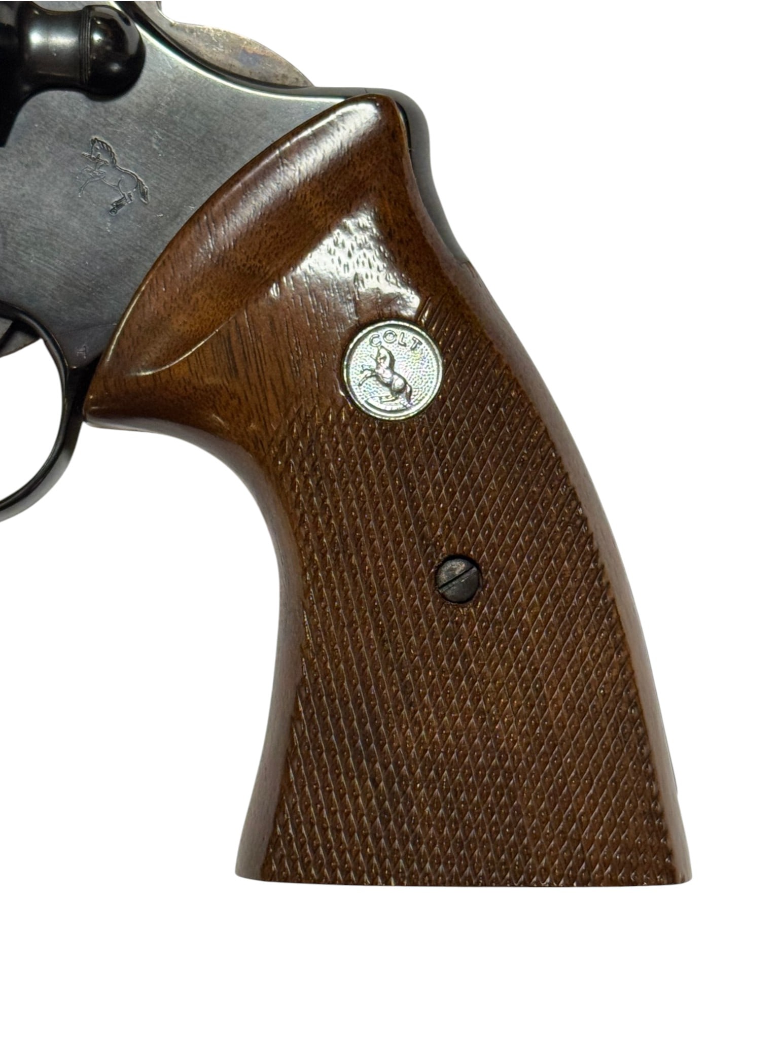 Excellent 1976 Colt Trooper MK. III 6" Blued .357 MAGNUM in Factory Styrofoam Insert - 15