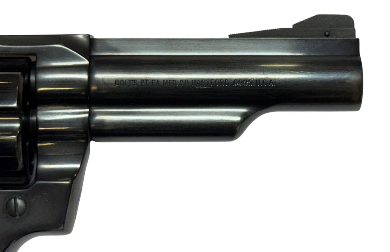 Excellent 1976 Colt Trooper MK. III 4" Blued .357 MAGNUM Revolver - 10
