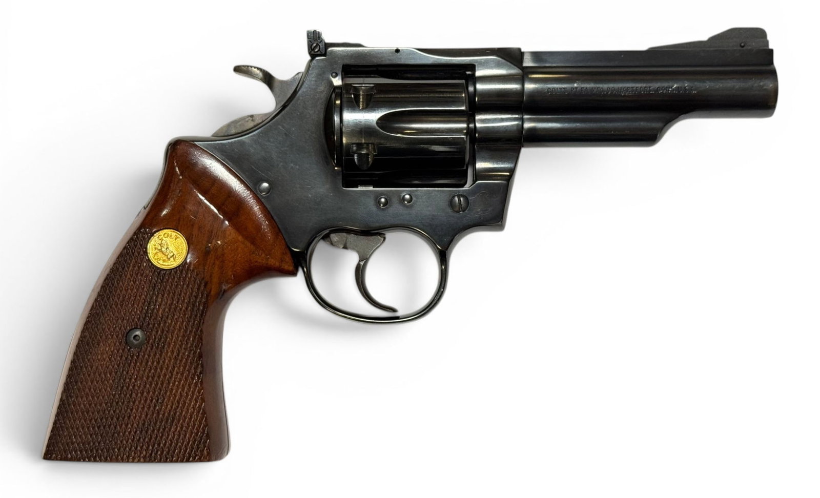 Excellent 1976 Colt Trooper MK. III 4" Blued .357 MAGNUM Revolver - 2