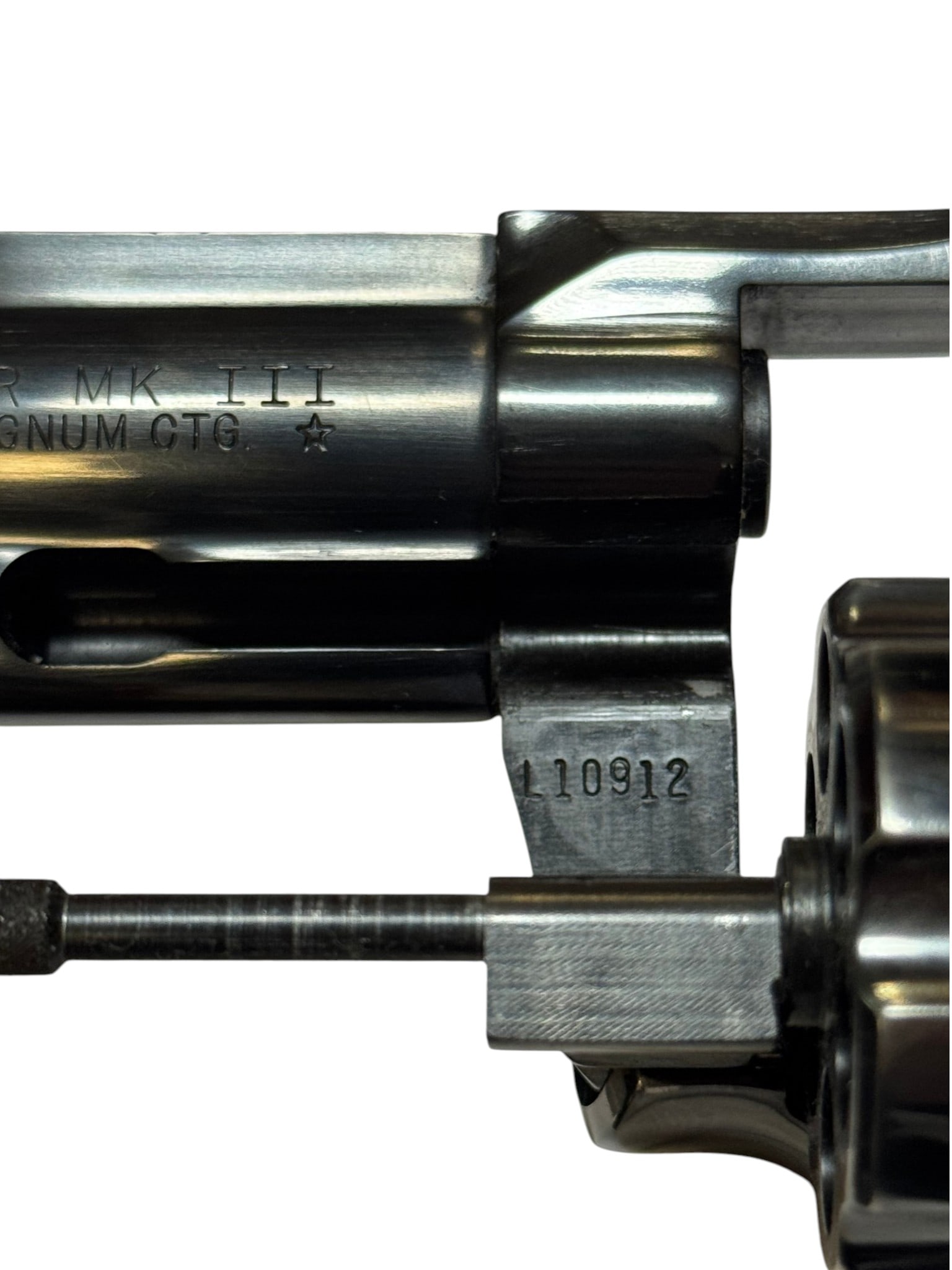Excellent 1976 Colt Trooper MK. III 4" Blued .357 MAGNUM Revolver - 3